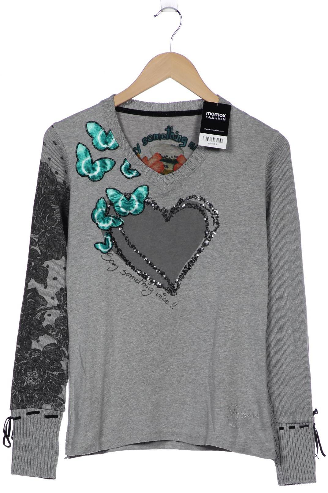 

Desigual Damen Langarmshirt, grau