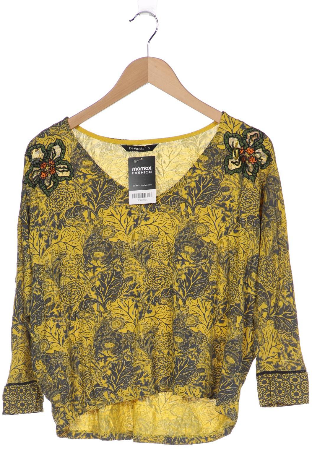 

Desigual Damen Langarmshirt, gelb