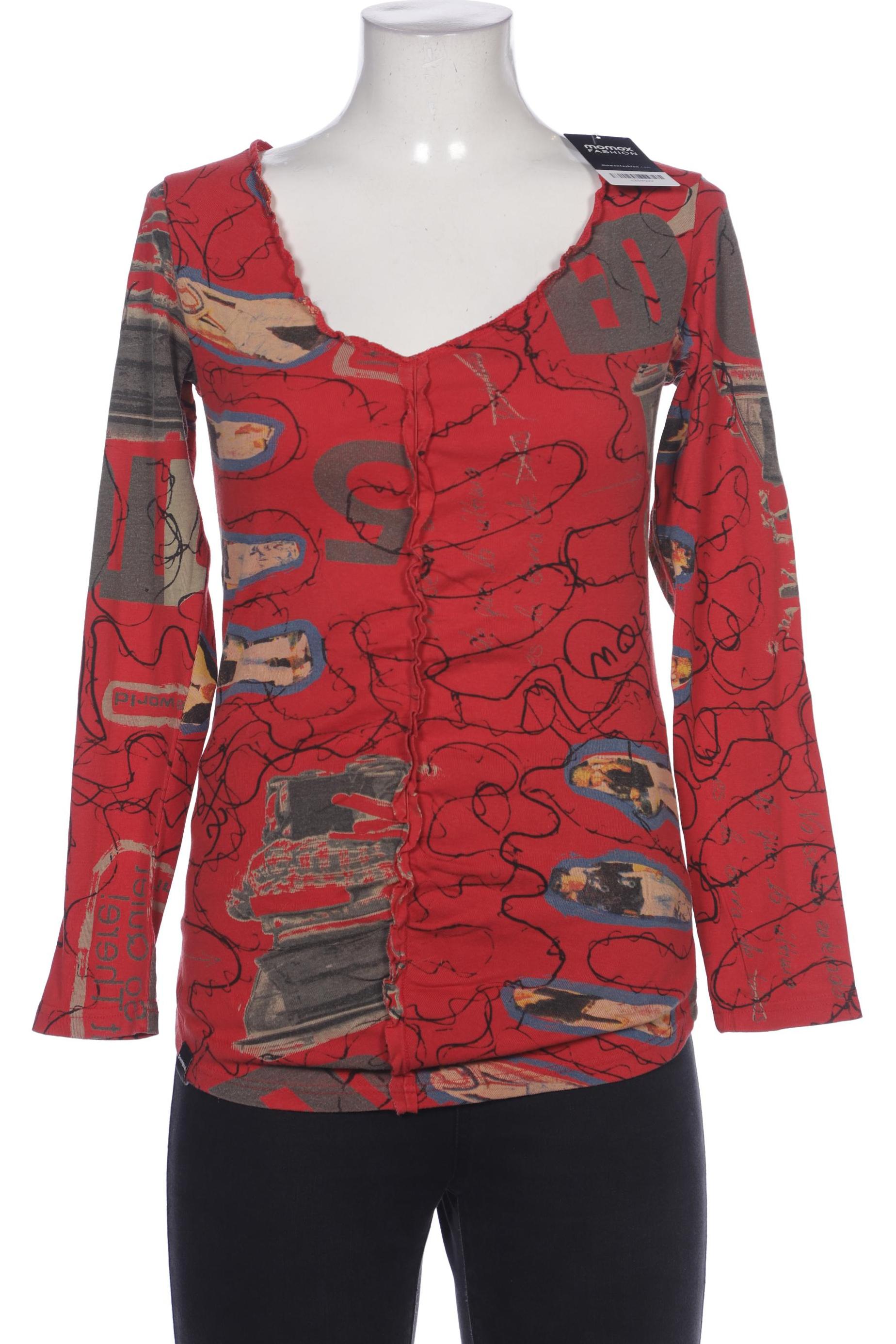 

Desigual Damen Langarmshirt, rot, Gr. 38