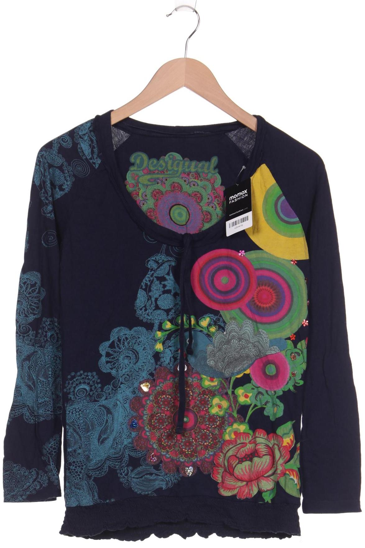 

Desigual Damen Langarmshirt, marineblau