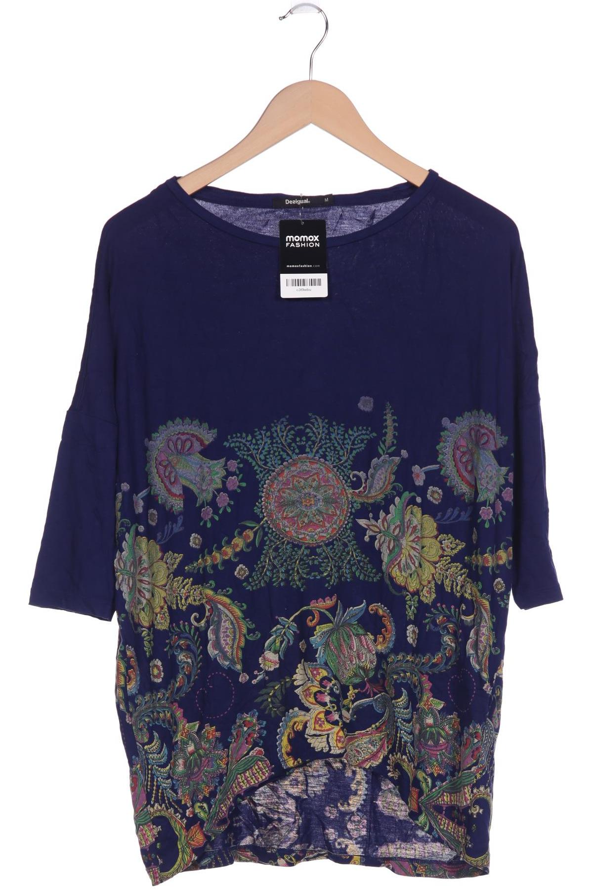 

Desigual Damen Langarmshirt, marineblau, Gr. 38