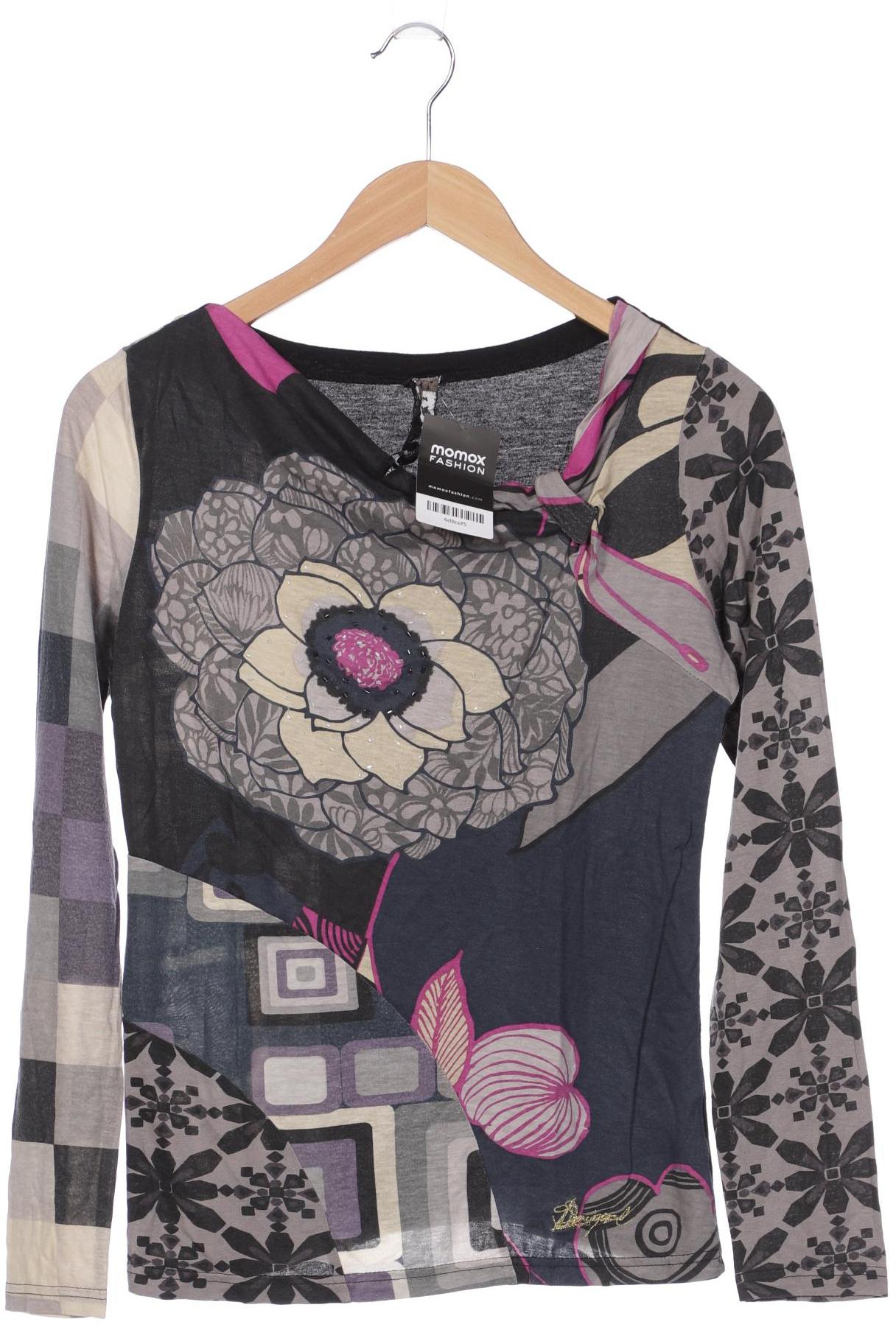 

Desigual Damen Langarmshirt, mehrfarbig, Gr. 38