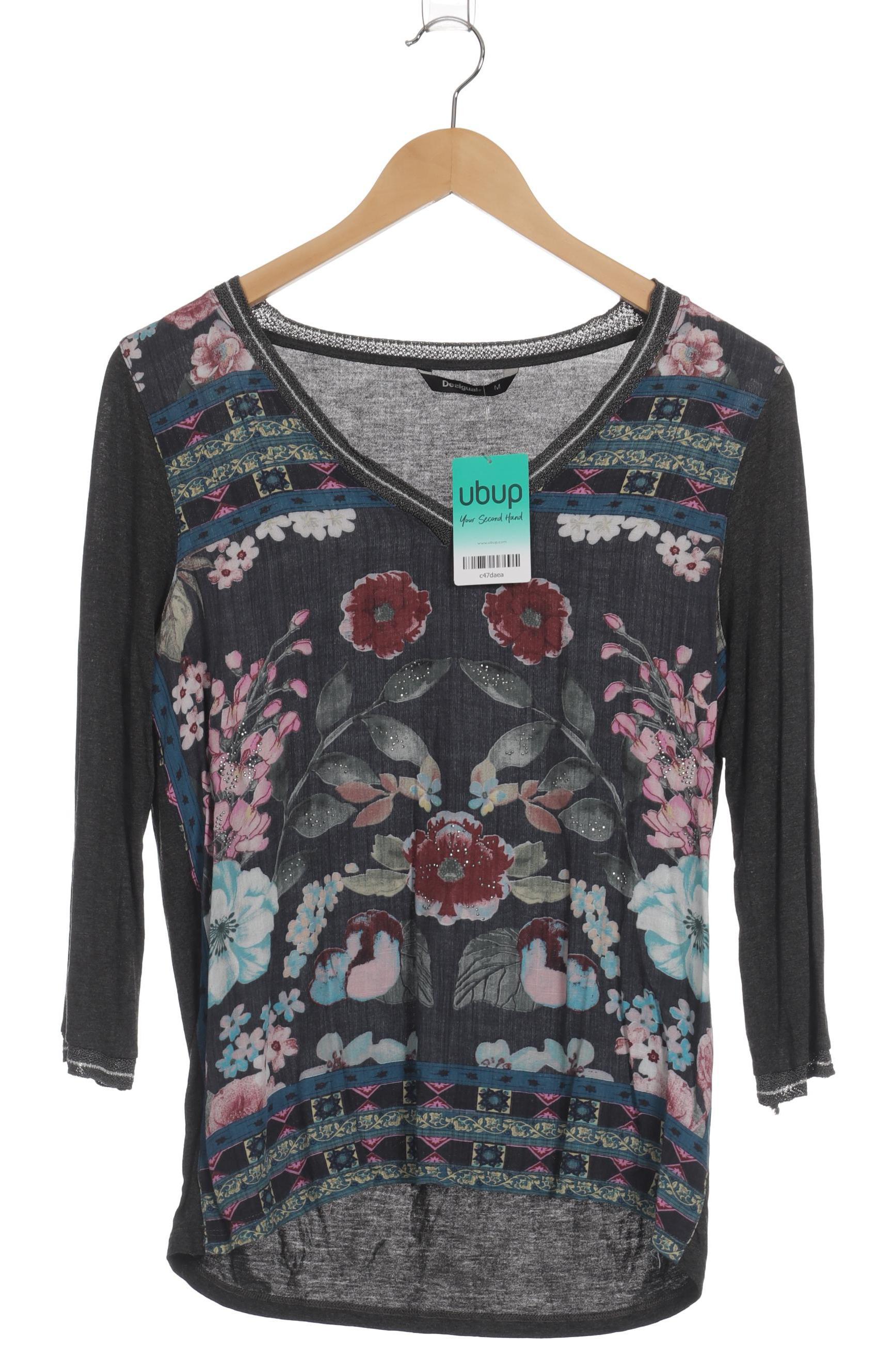 

Desigual Damen Langarmshirt, grau, Gr.