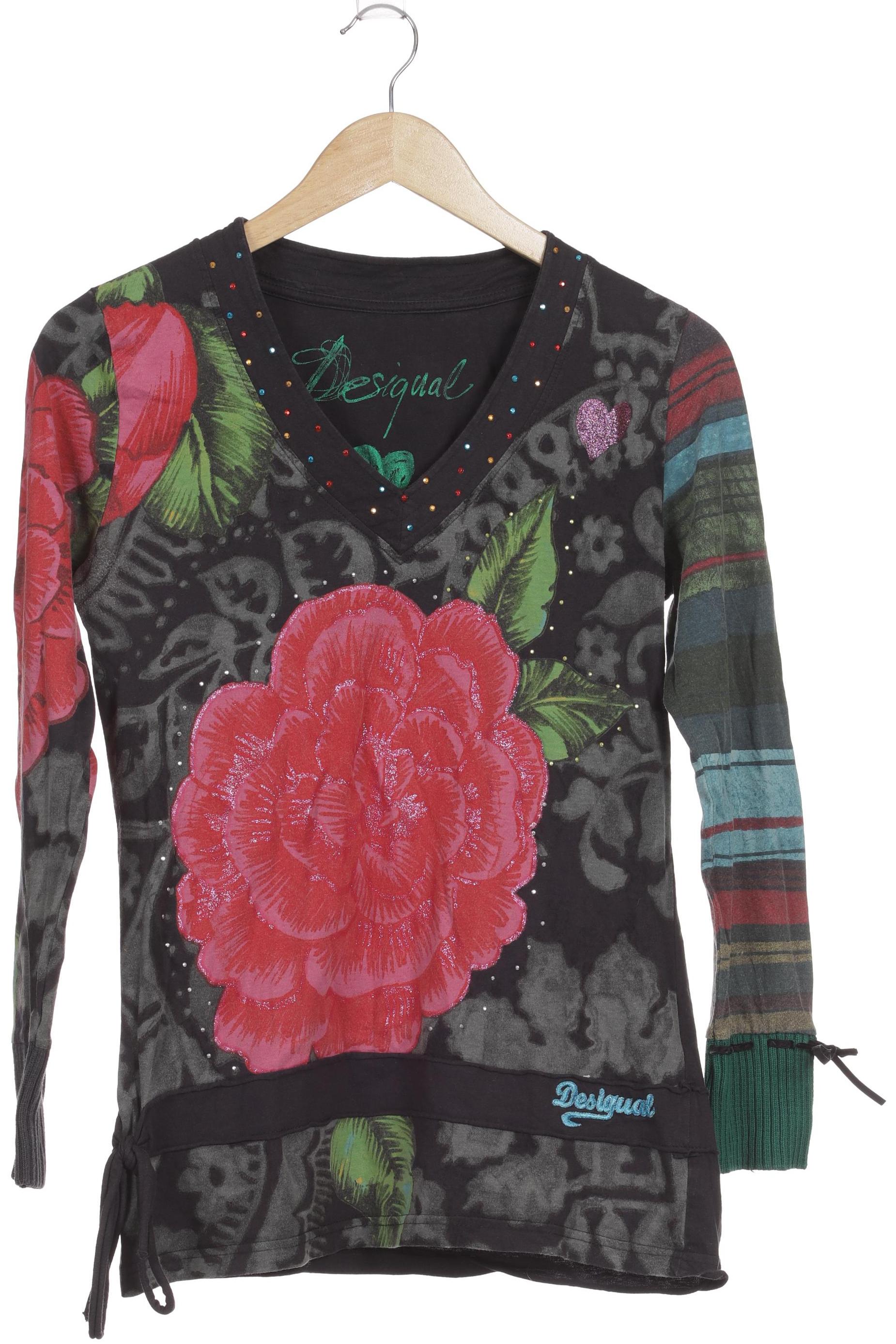 

Desigual Damen Langarmshirt, schwarz, Gr.