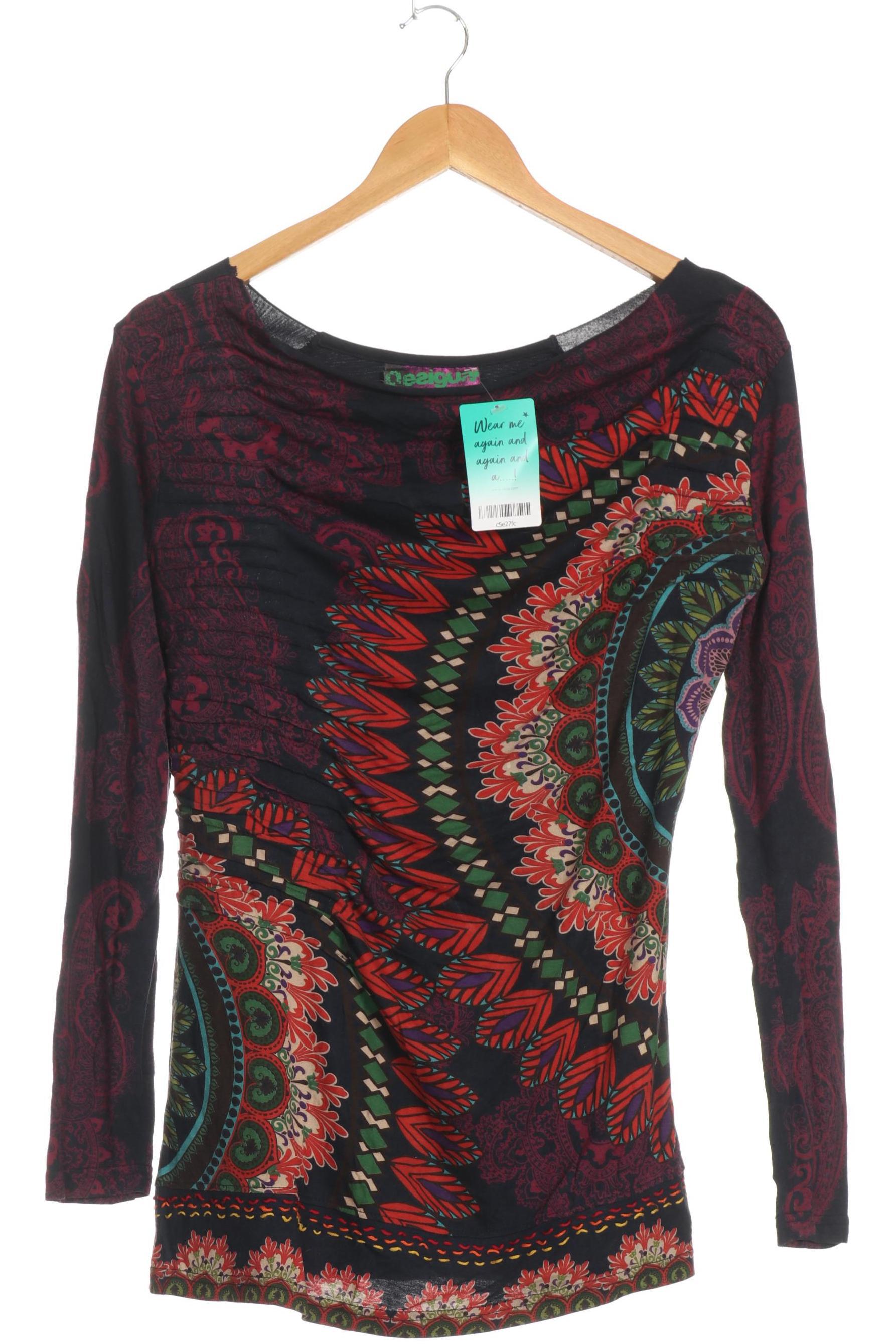 

Desigual Damen Langarmshirt, lila, Gr.
