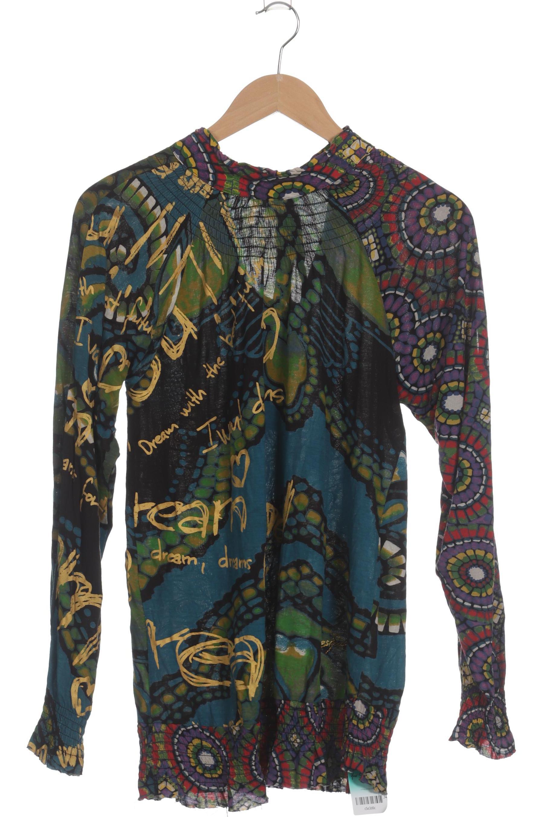 

Desigual Damen Langarmshirt, grün, Gr.