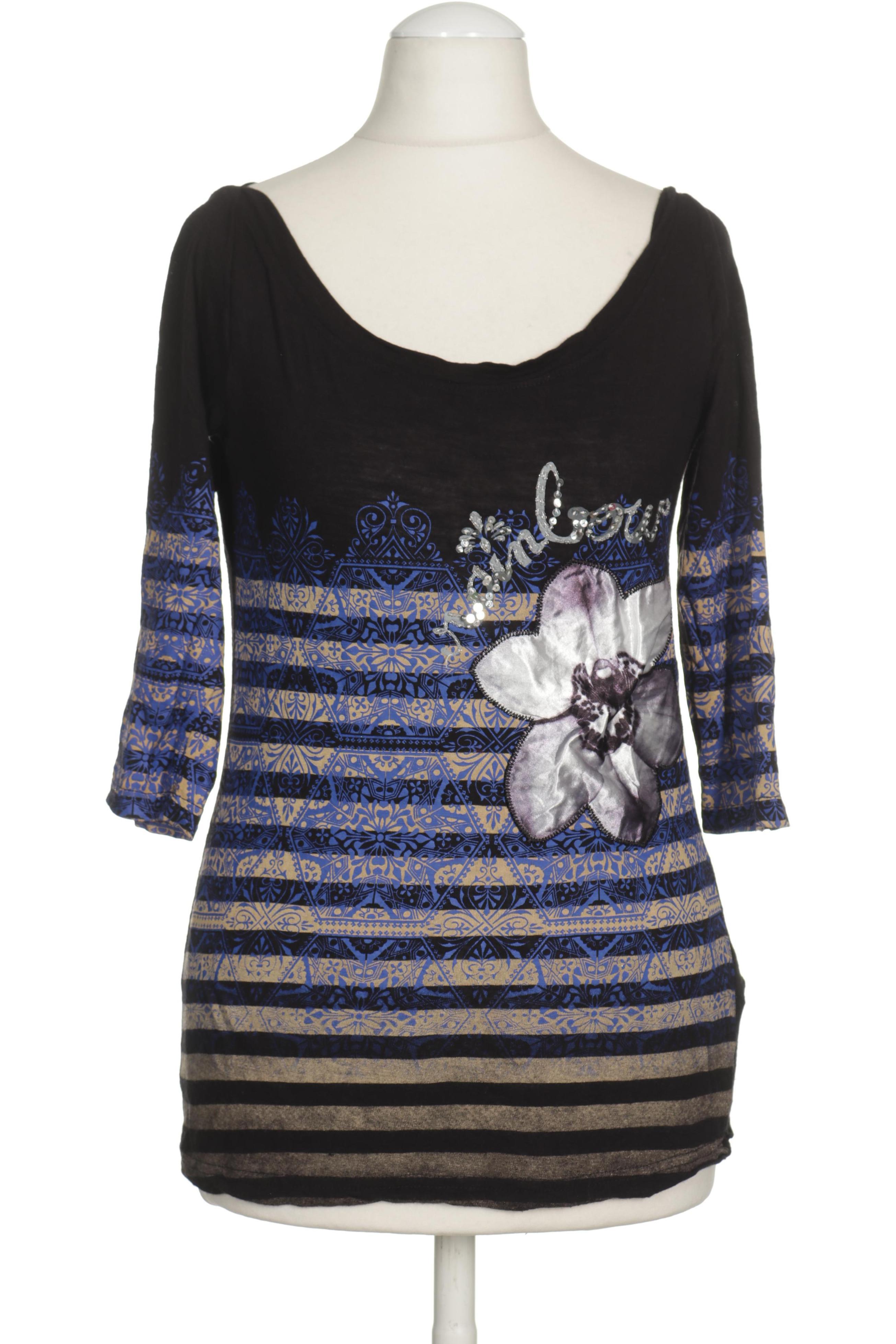 

Desigual Damen Langarmshirt, schwarz, Gr.