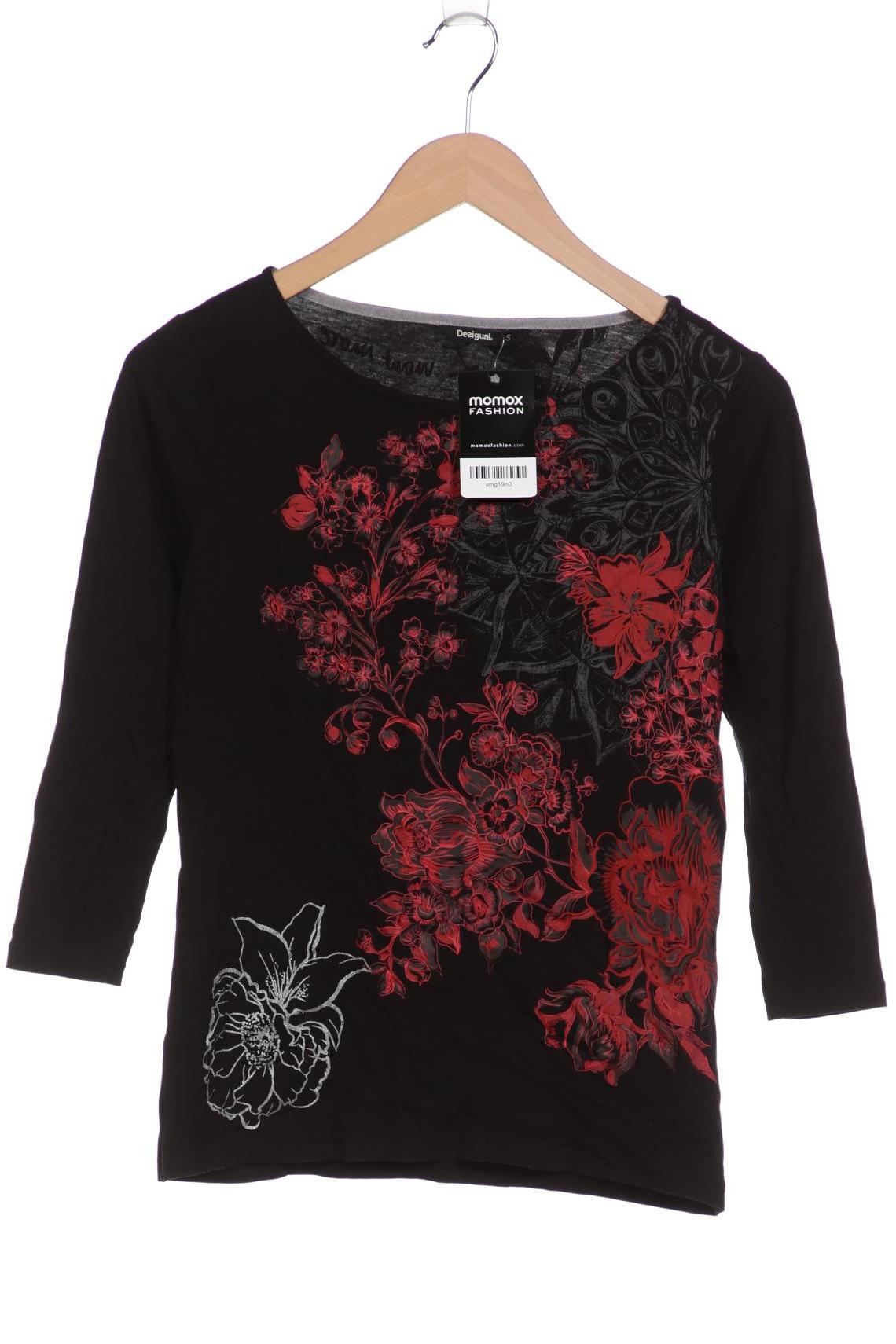 

Desigual Damen Langarmshirt, schwarz, Gr. 36
