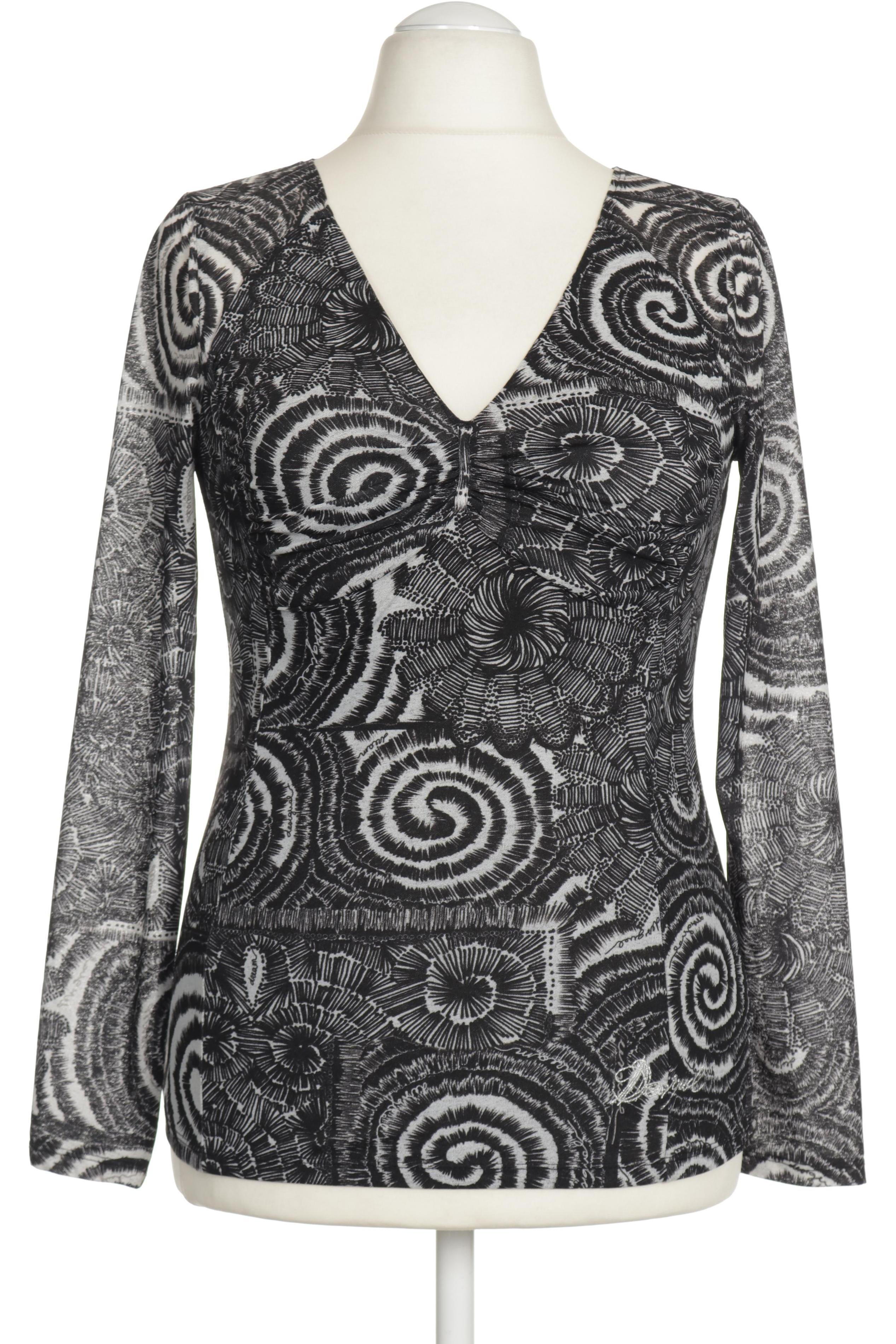 

Desigual Damen Langarmshirt, grau, Gr.