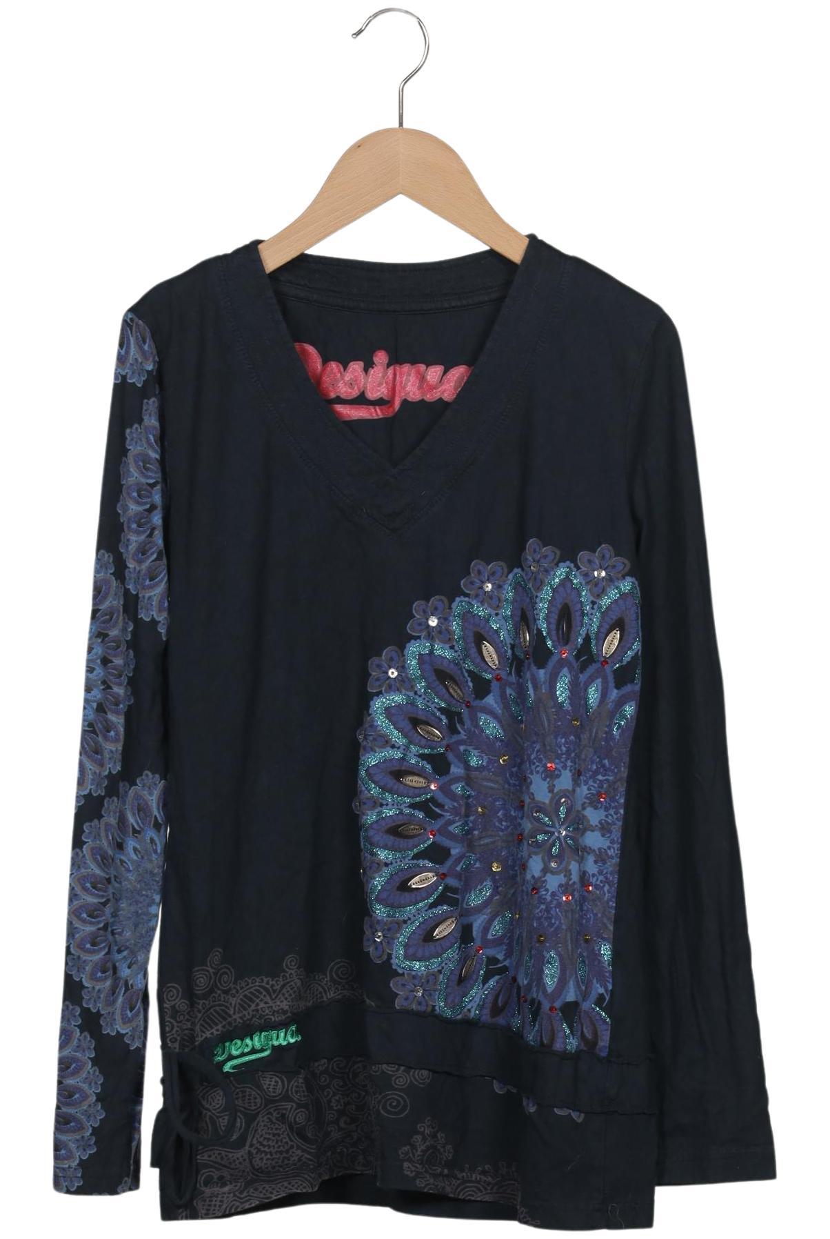 

Desigual Damen Langarmshirt, mehrfarbig, Gr. 42
