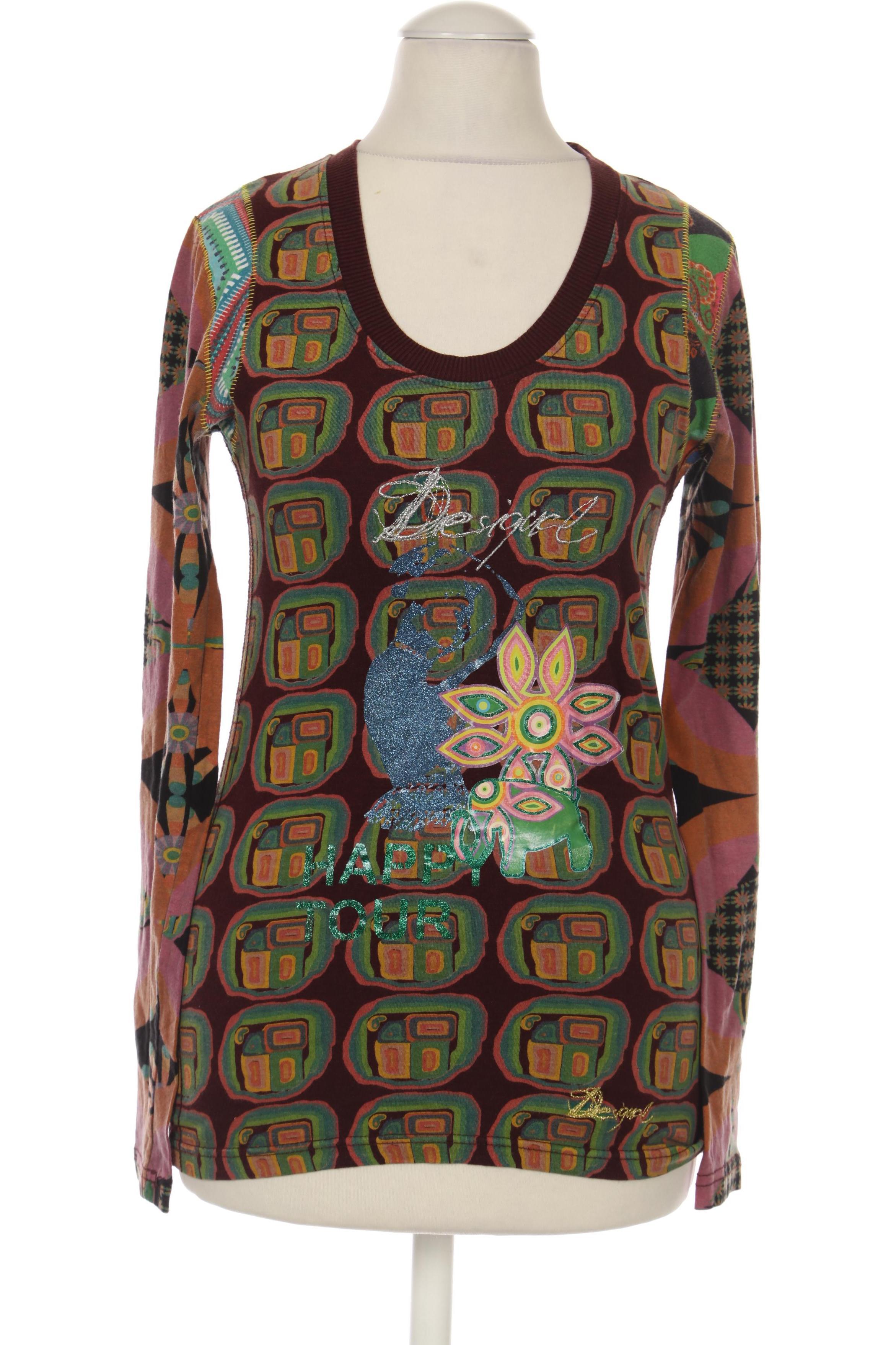 

Desigual Damen Langarmshirt, braun, Gr.