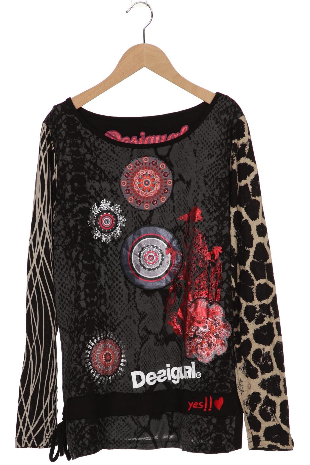 

Desigual Damen Langarmshirt, grau