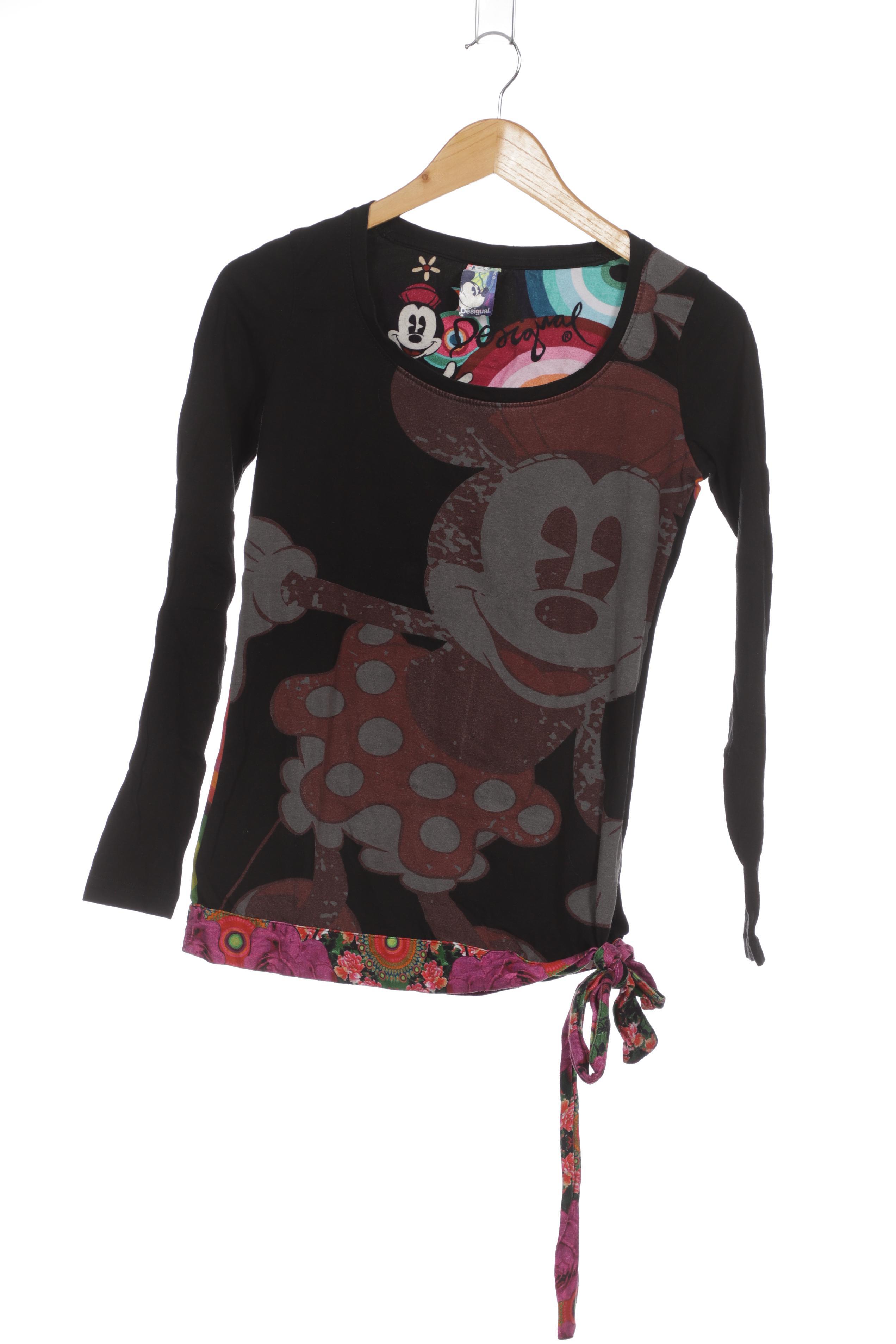 

Desigual Damen Langarmshirt, schwarz, Gr. 38
