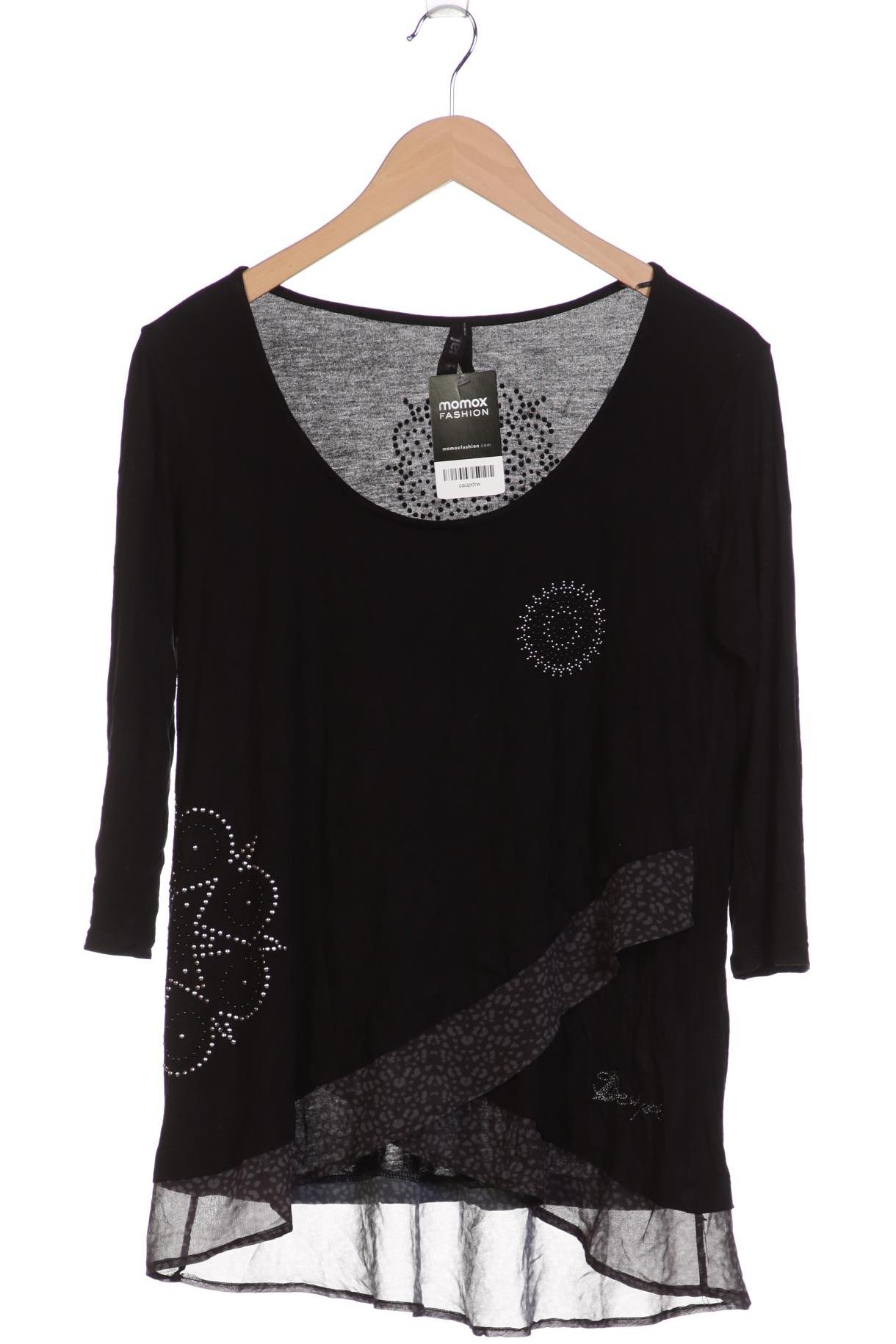 

Desigual Damen Langarmshirt, schwarz, Gr. 42