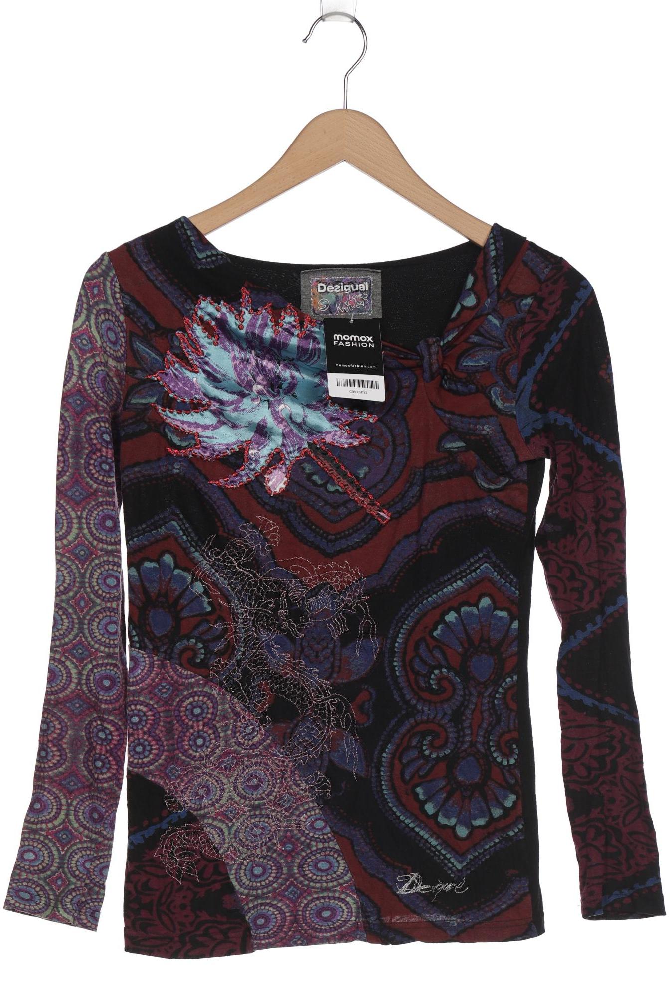 

Desigual Damen Langarmshirt, flieder, Gr. 36