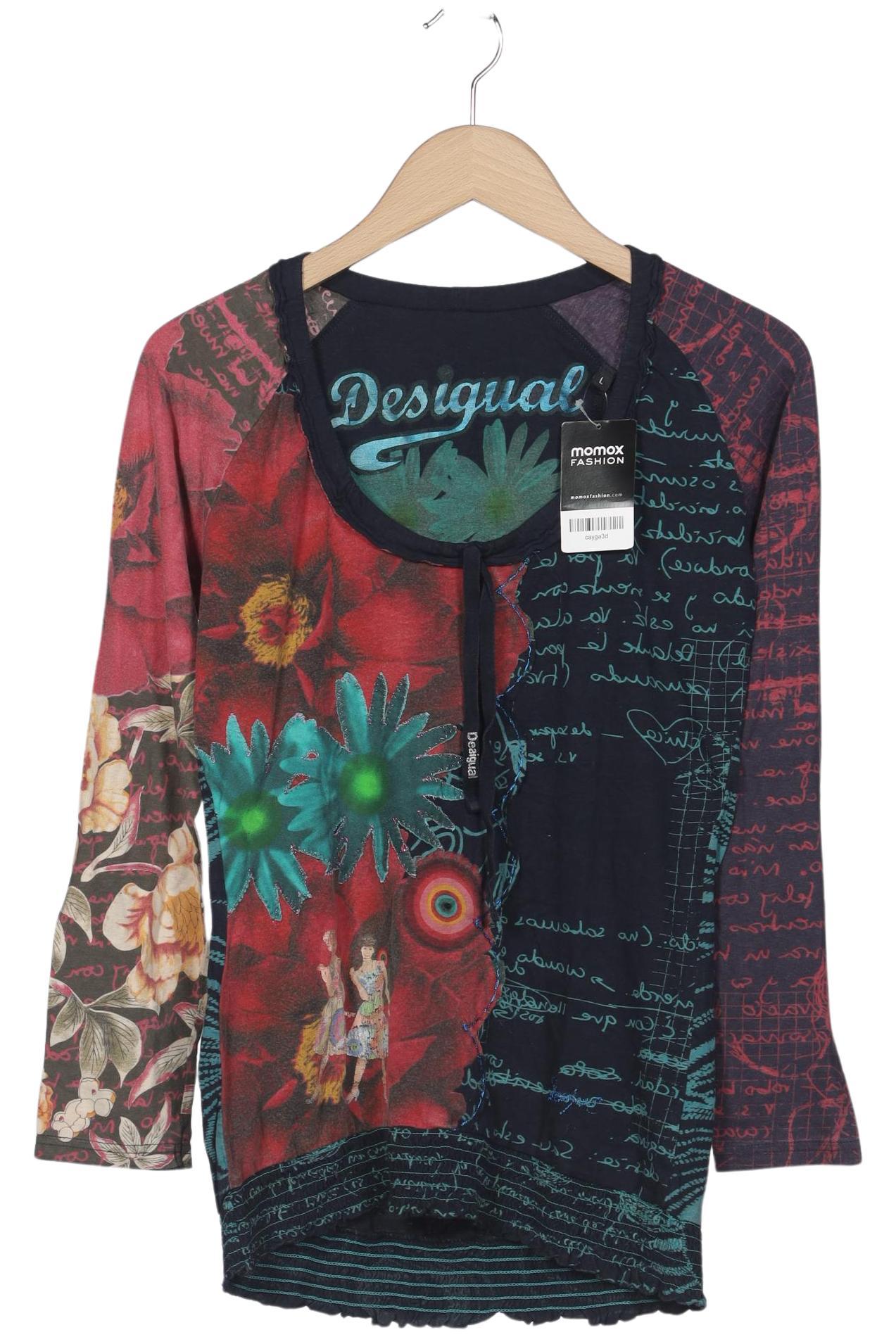 

Desigual Damen Langarmshirt, mehrfarbig, Gr. 42