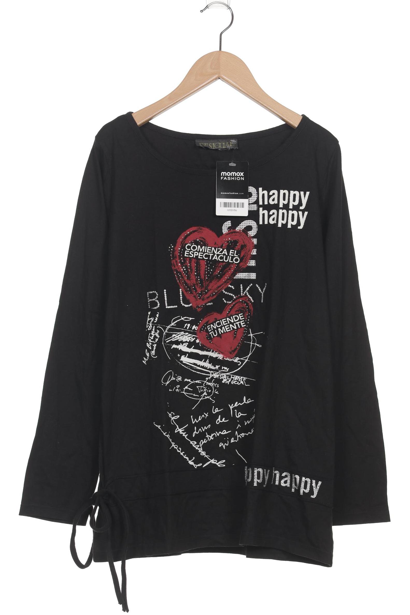 

Desigual Damen Langarmshirt, schwarz, Gr. 44
