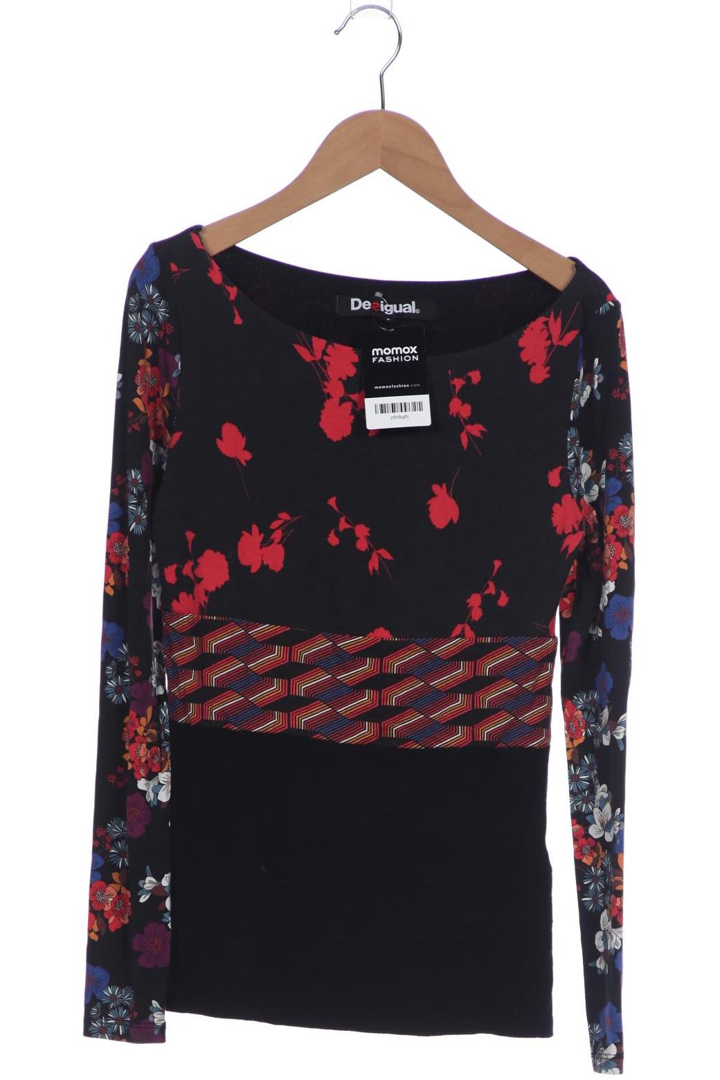 

Desigual Damen Langarmshirt, mehrfarbig, Gr. 36