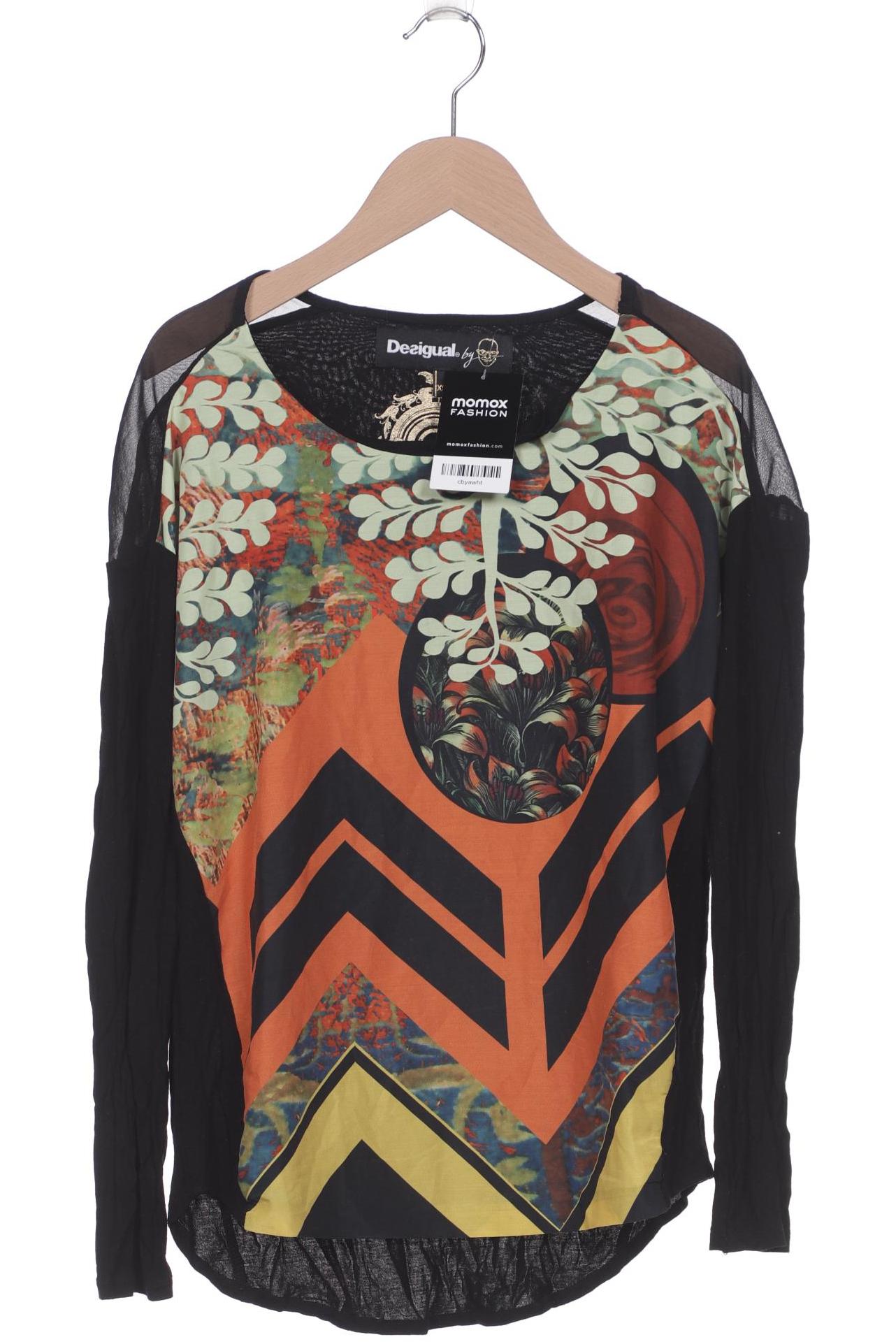 

Desigual Damen Langarmshirt, mehrfarbig, Gr. 34