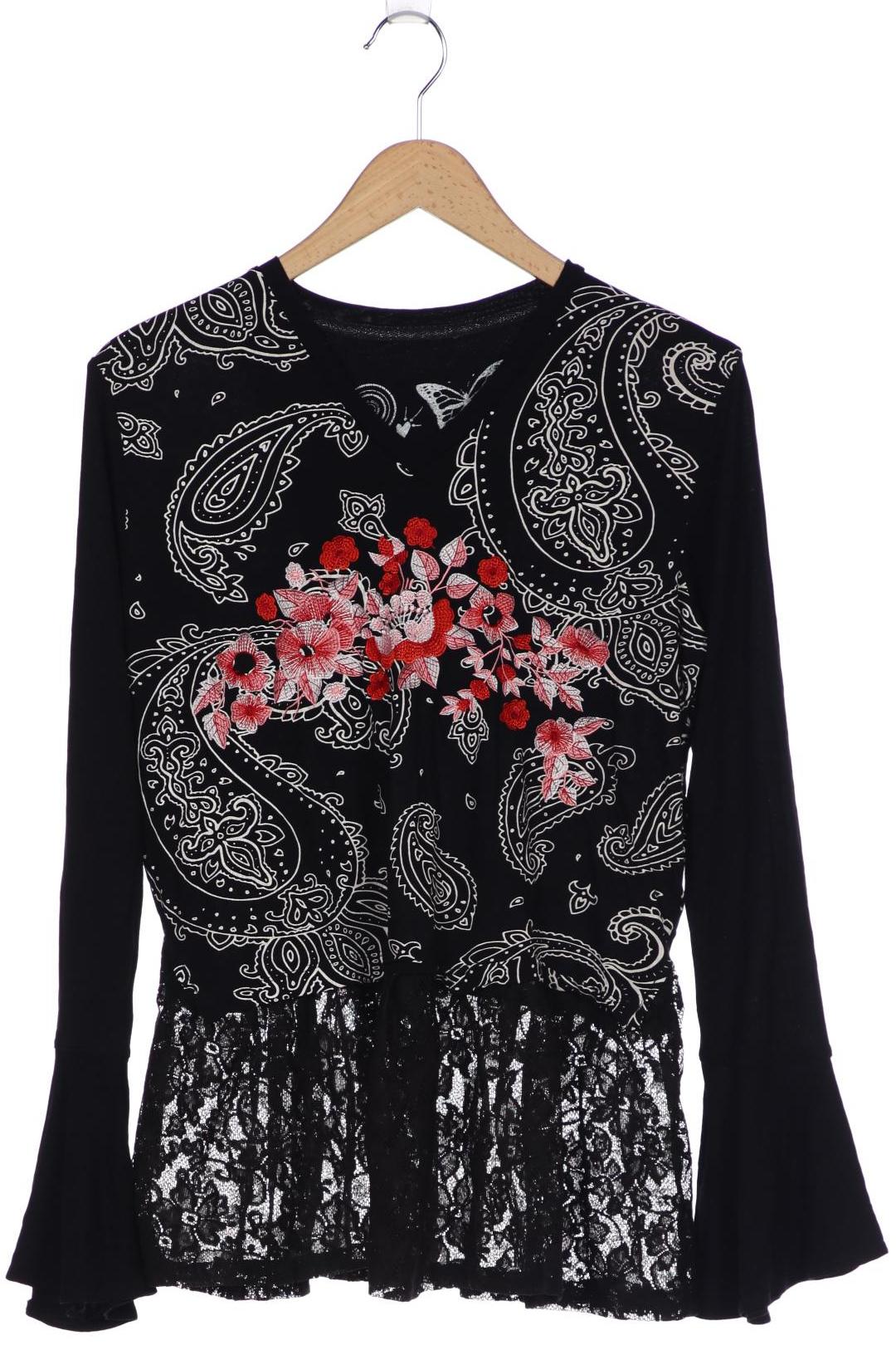 

Desigual Damen Langarmshirt, schwarz