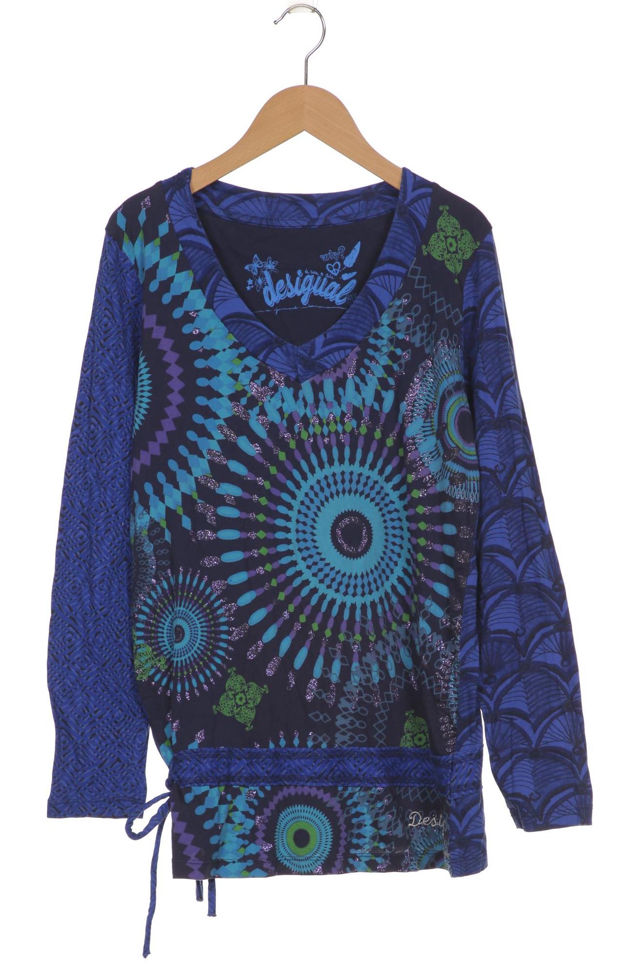 

Desigual Damen Langarmshirt, marineblau