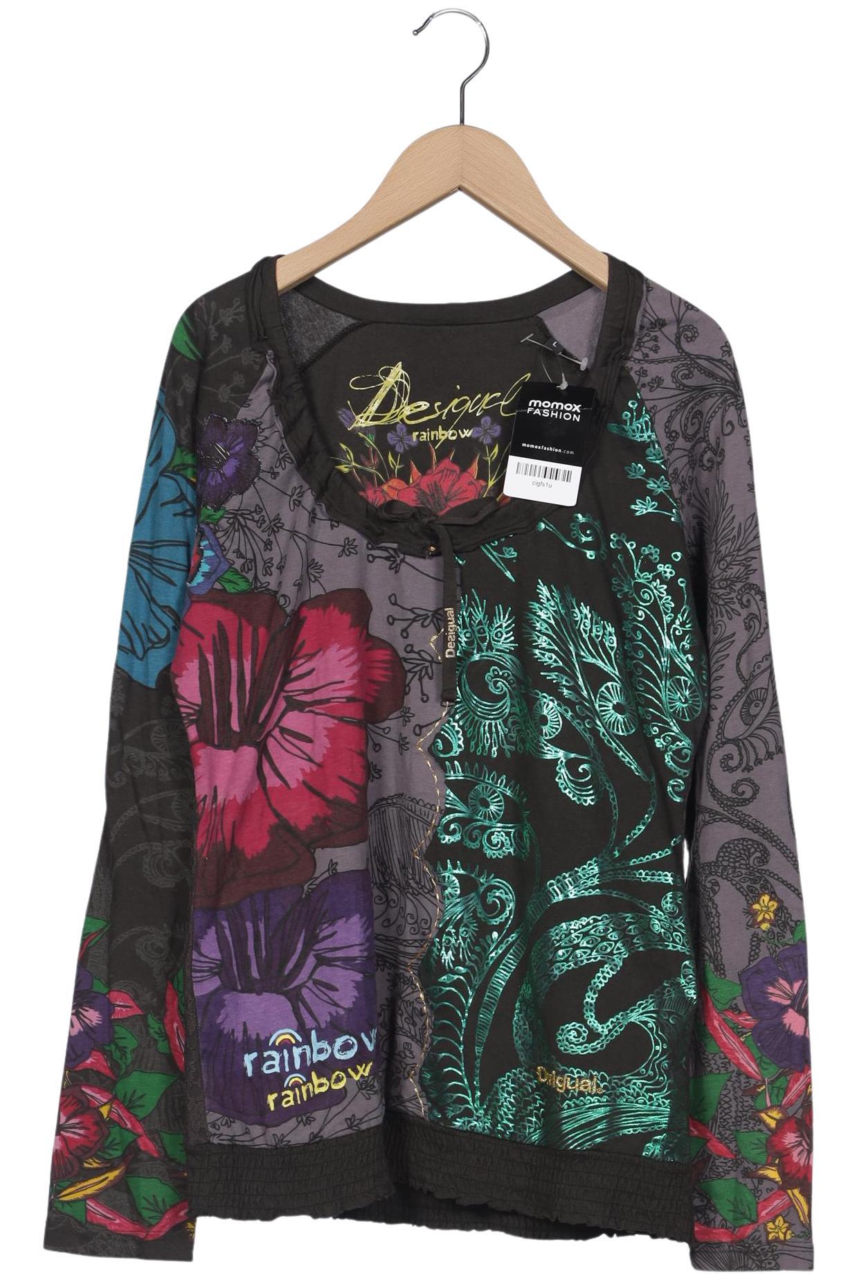 

Desigual Damen Langarmshirt, braun, Gr. 42