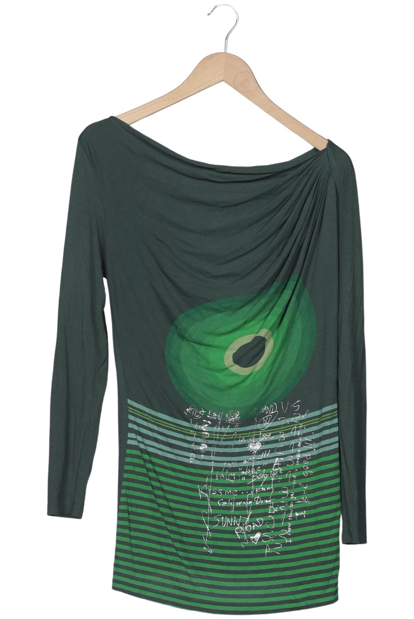 

Desigual Damen Langarmshirt, grün, Gr. 42