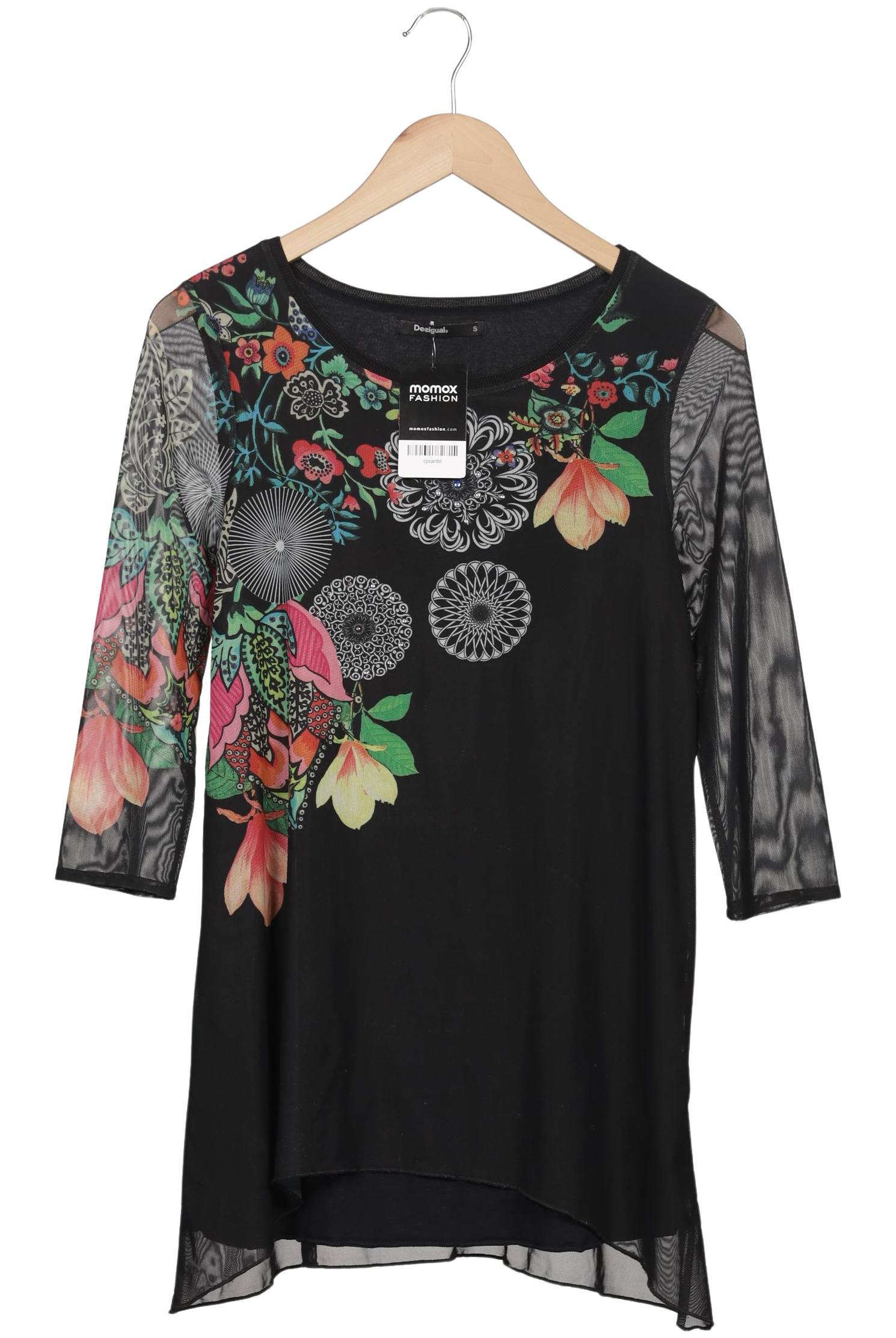 

Desigual Damen Langarmshirt, schwarz, Gr. 36