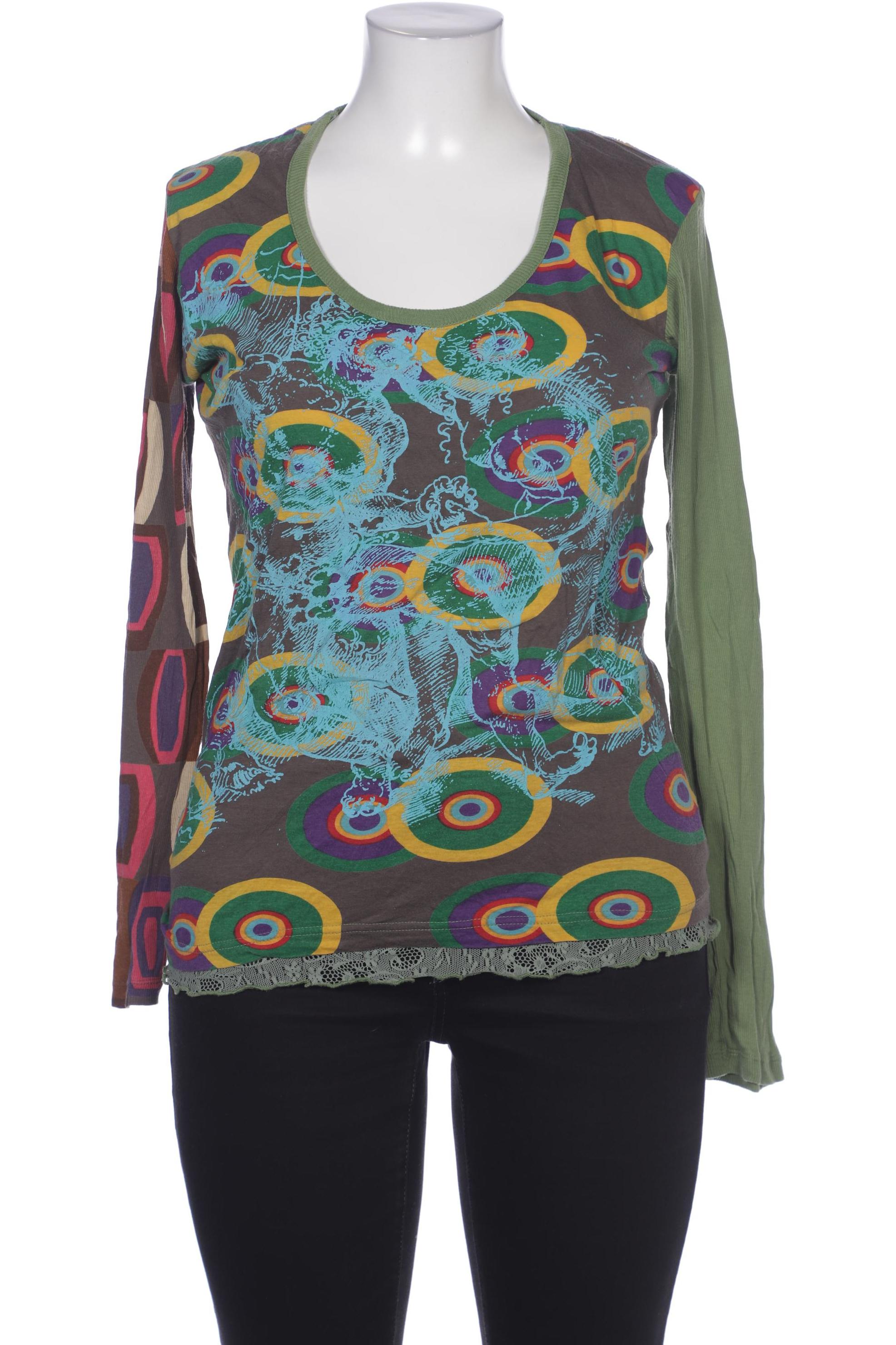

Desigual Damen Langarmshirt, mehrfarbig, Gr. 44