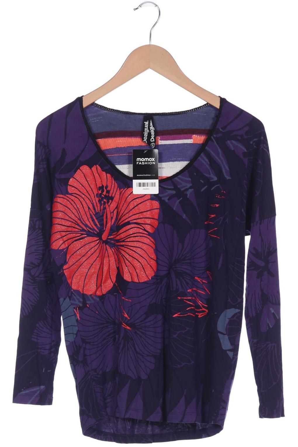 

Desigual Damen Langarmshirt, flieder, Gr. 36