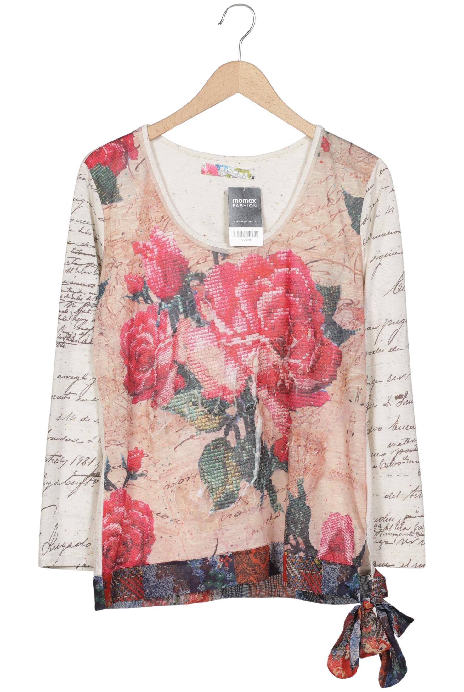 

Desigual Damen Langarmshirt, beige, Gr. 46