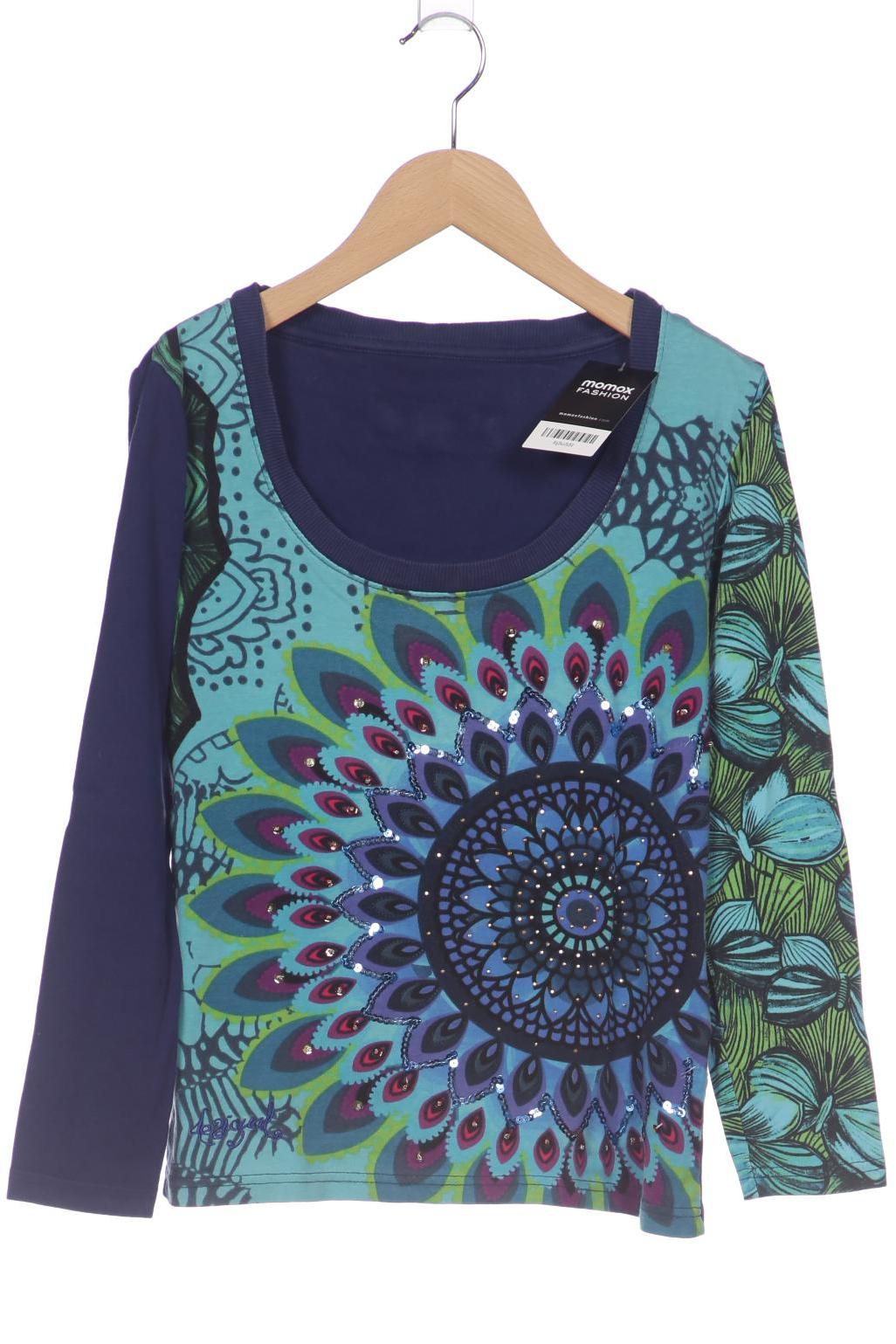 

Desigual Damen Langarmshirt, marineblau, Gr. 36