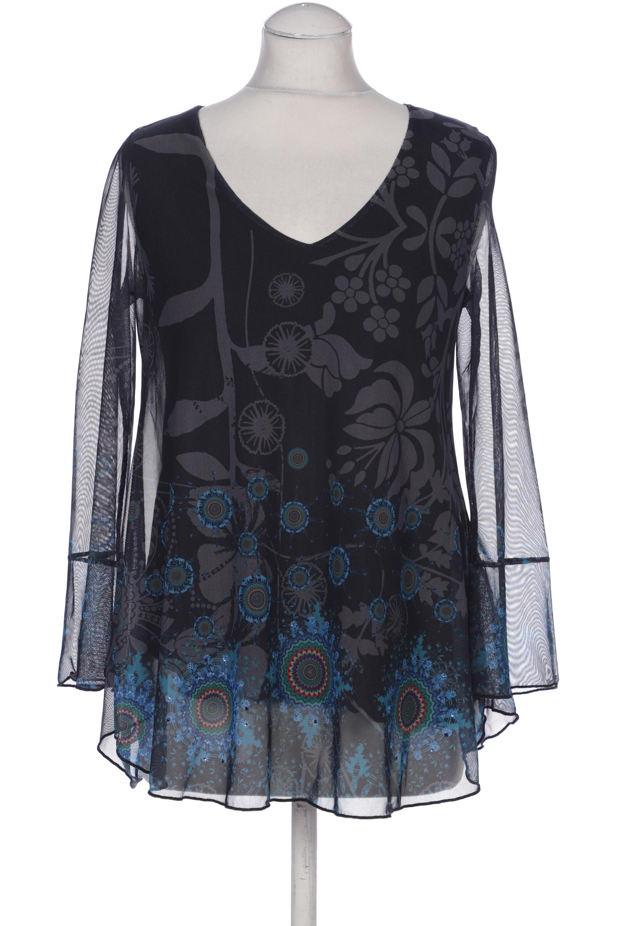 

Desigual Damen Langarmshirt, grau, Gr. 36