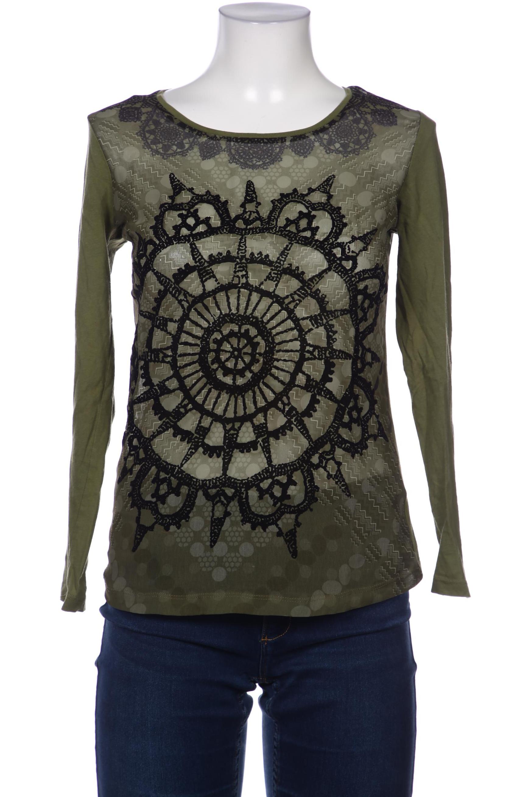 

Desigual Damen Langarmshirt, grün