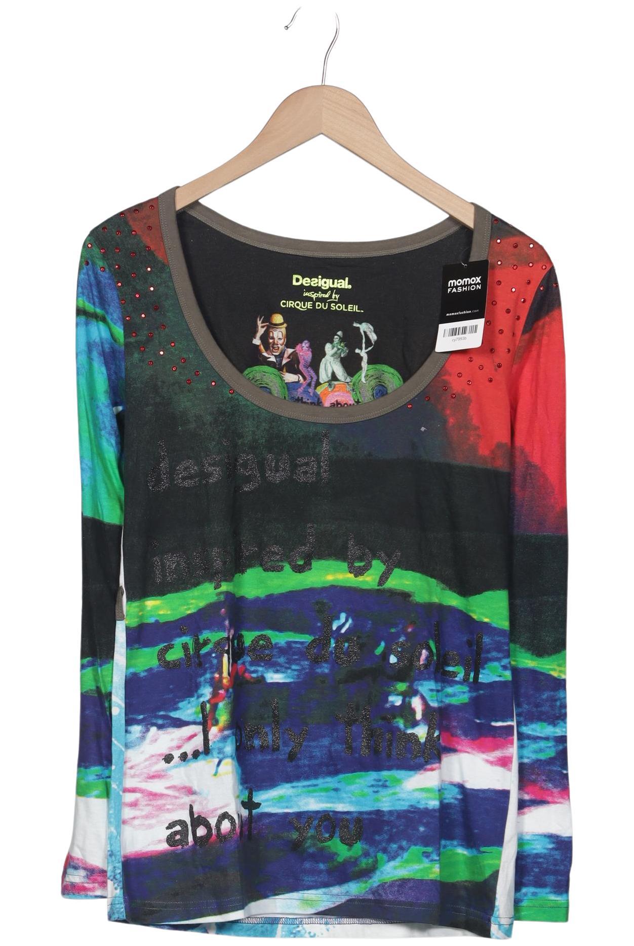 

Desigual Damen Langarmshirt, mehrfarbig, Gr. 42