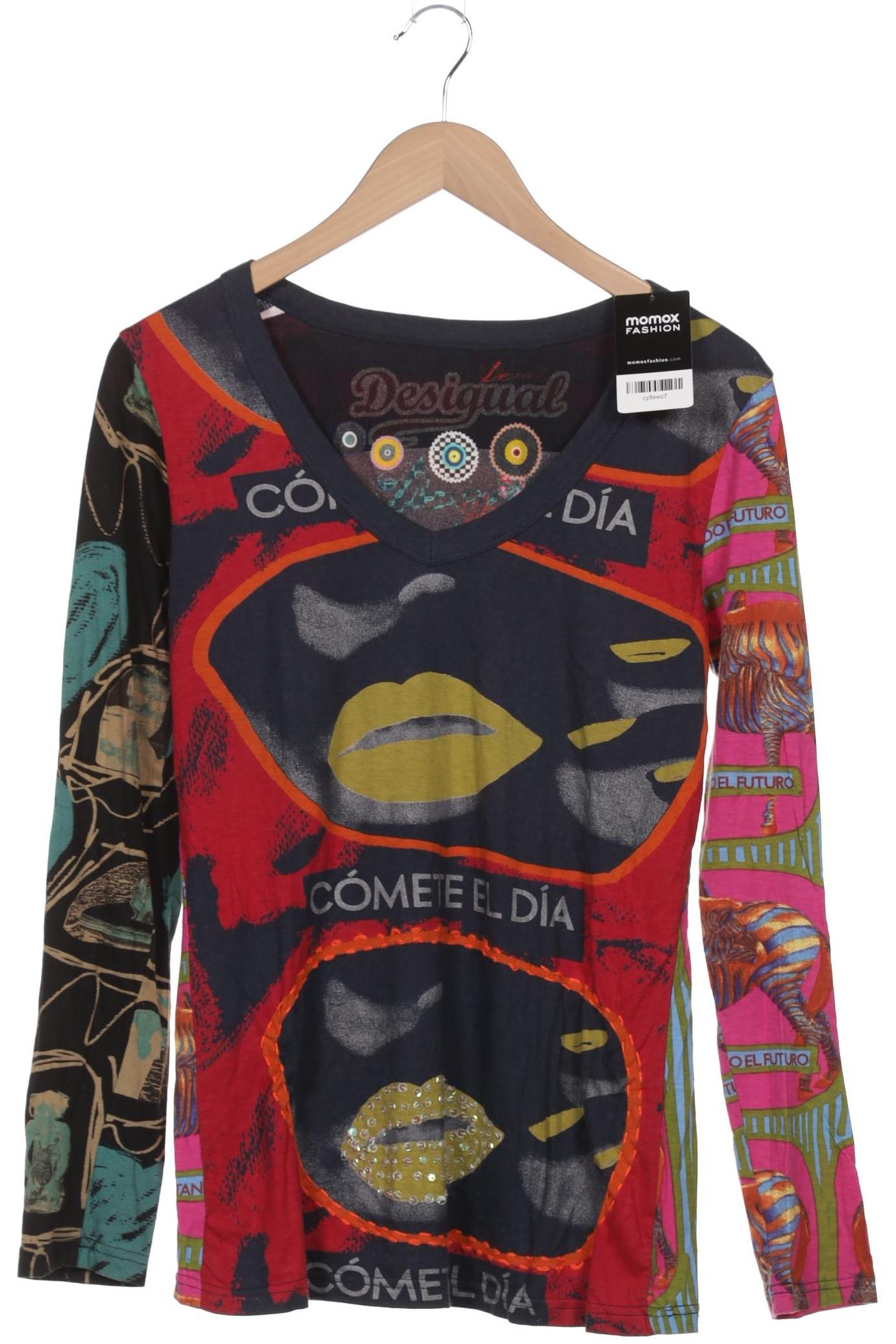 

Desigual Damen Langarmshirt, mehrfarbig, Gr. 44