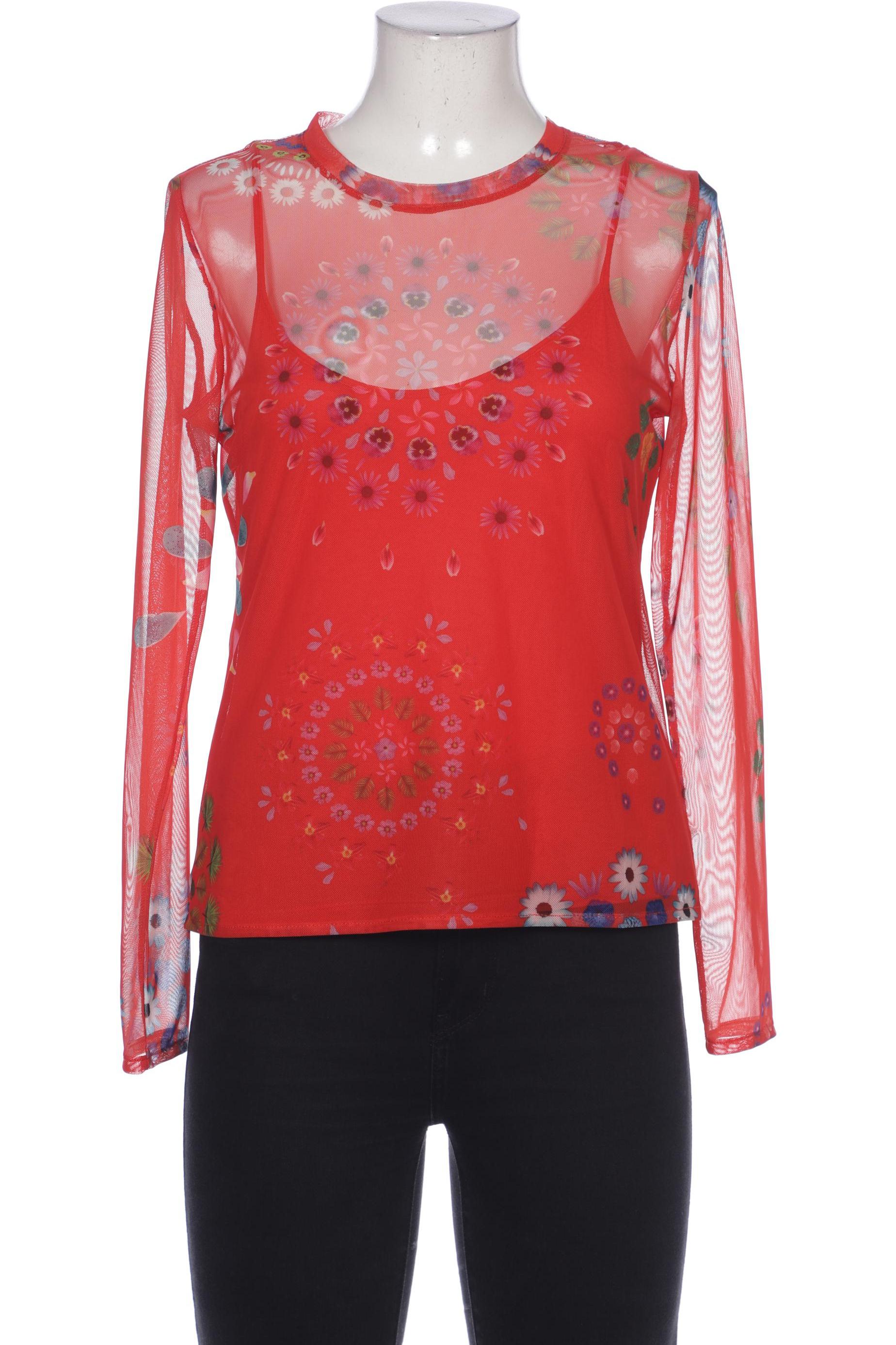 

Desigual Damen Langarmshirt, rot, Gr. 44