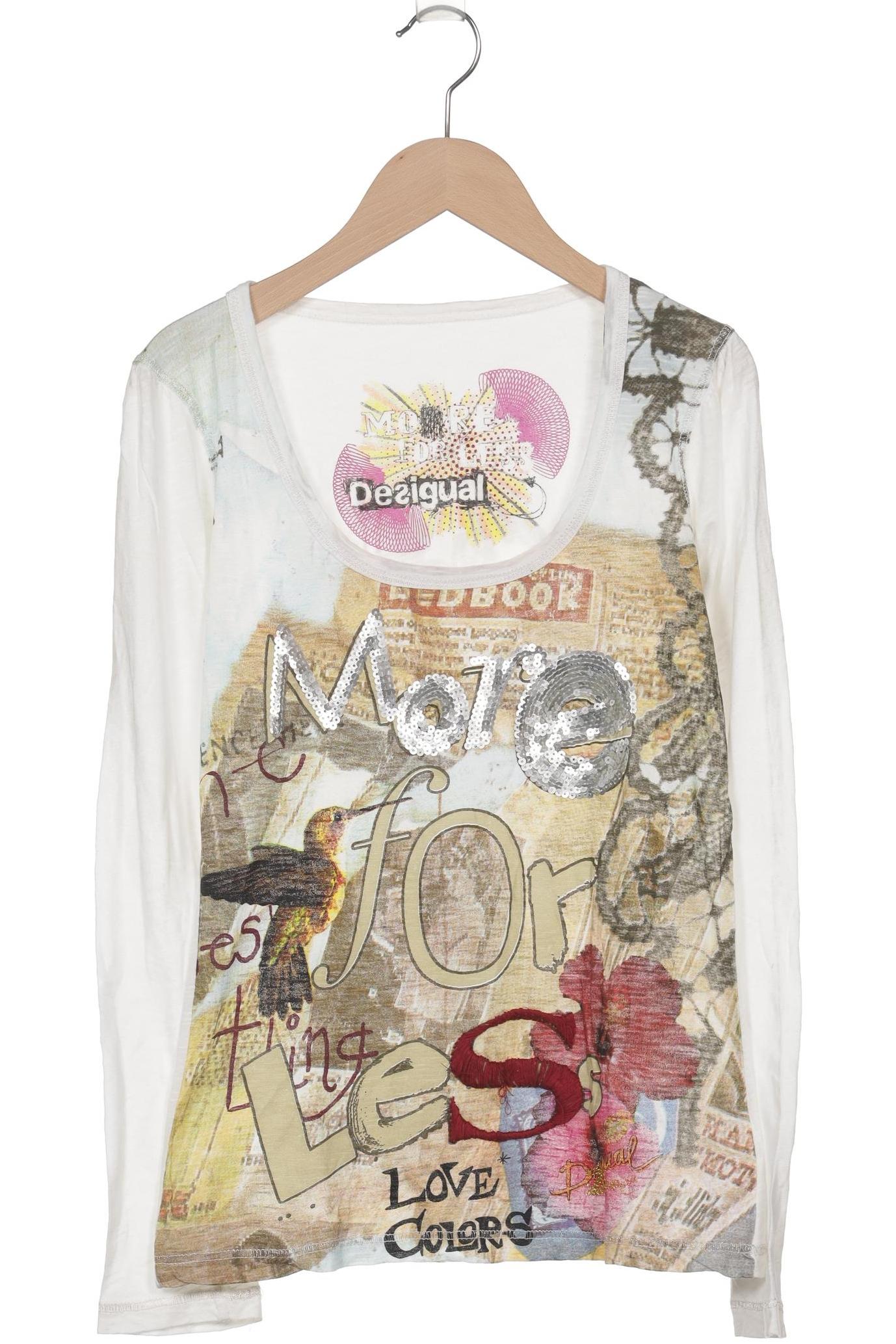 

Desigual Damen Langarmshirt, mehrfarbig, Gr. 36