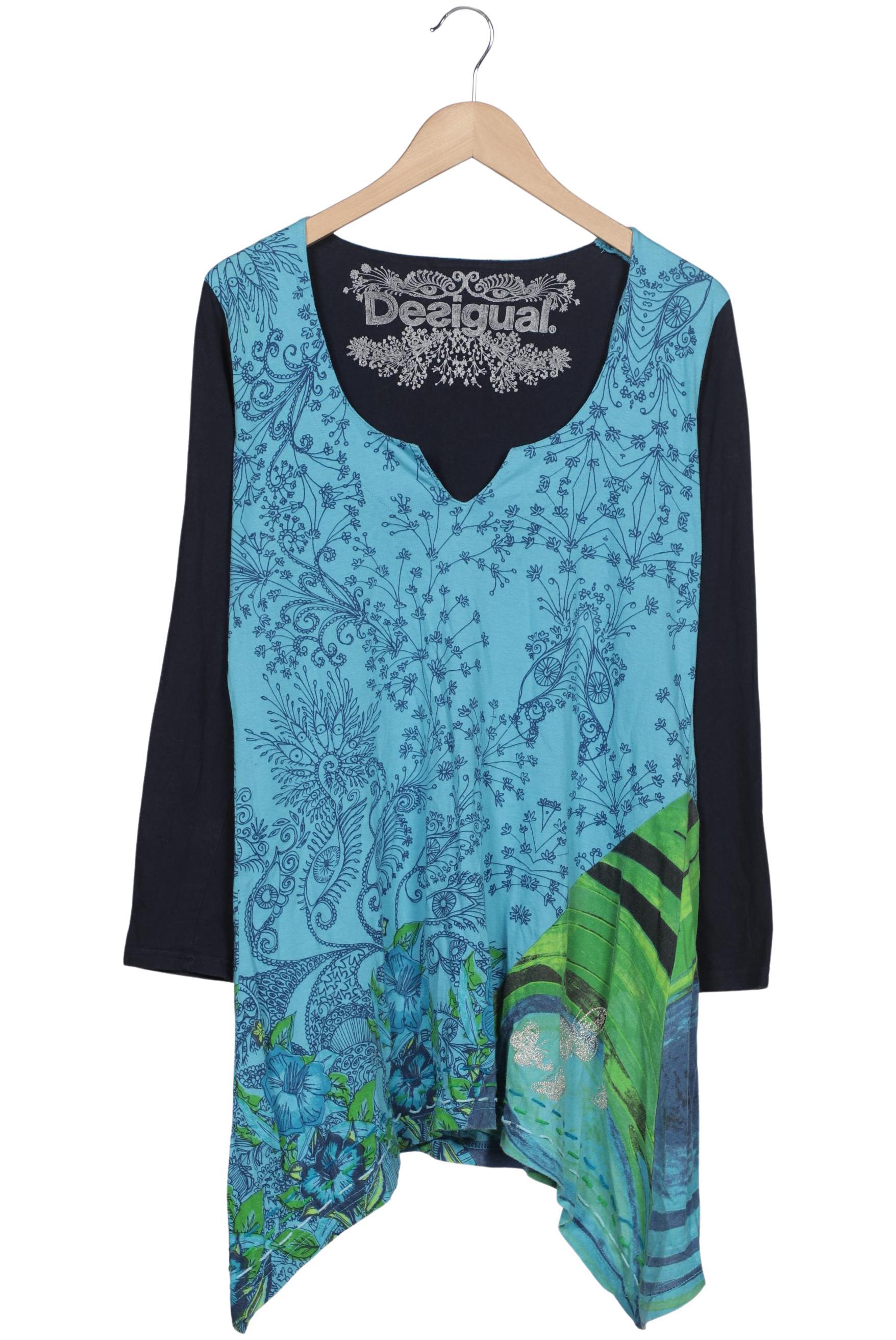 

Desigual Damen Langarmshirt, mehrfarbig, Gr. 44