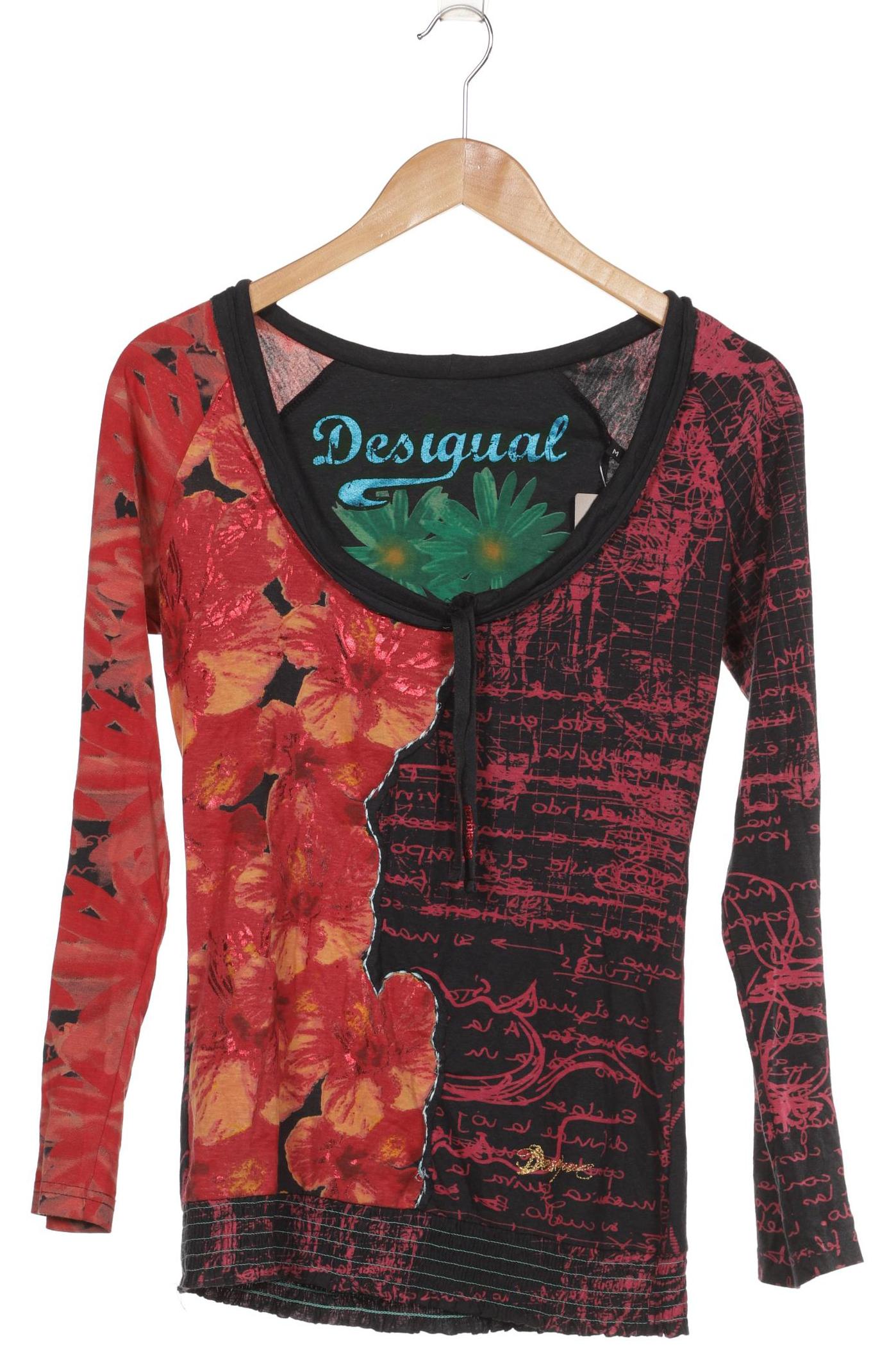 

Desigual Damen Langarmshirt, mehrfarbig, Gr. 38