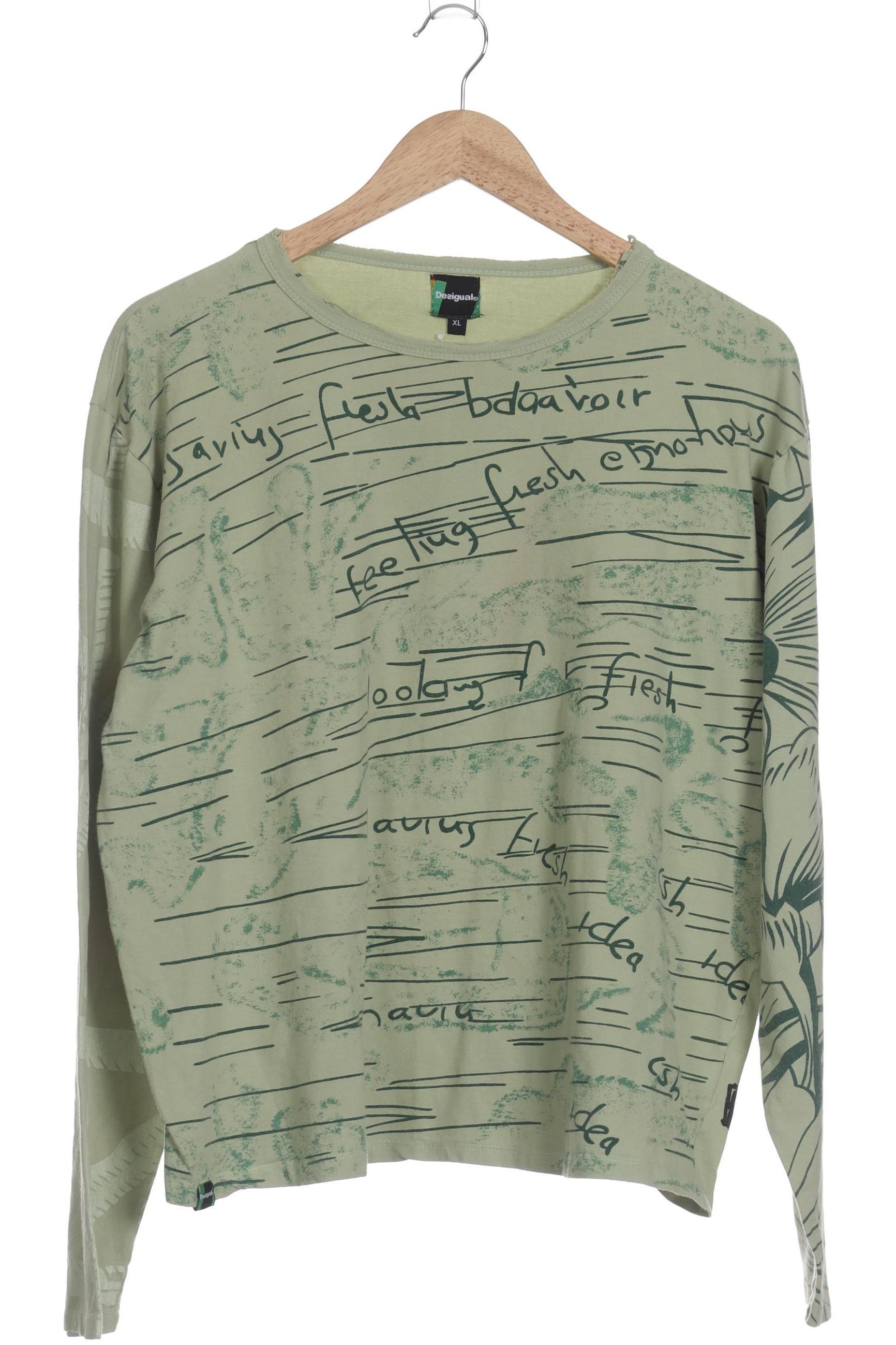 

Desigual Damen Langarmshirt, grün, Gr.