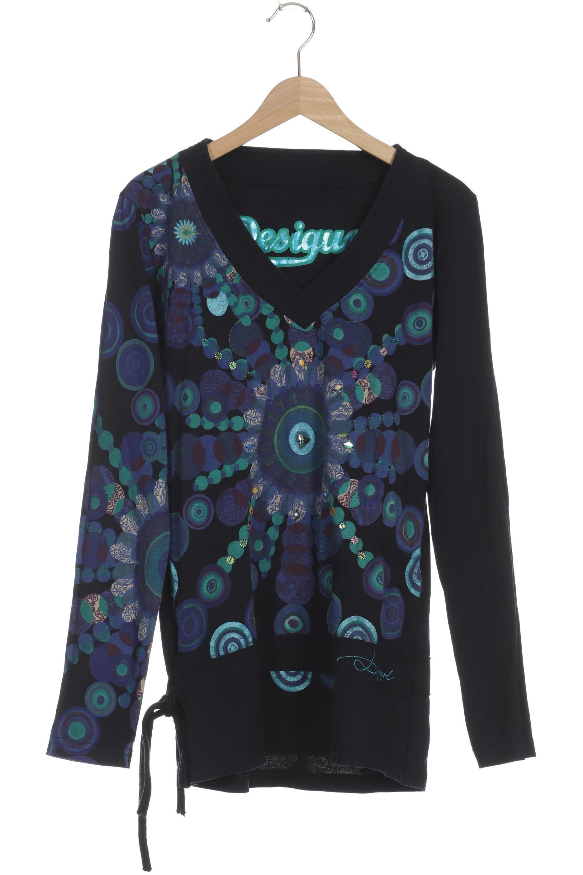 

Desigual Damen Langarmshirt, blau, Gr.