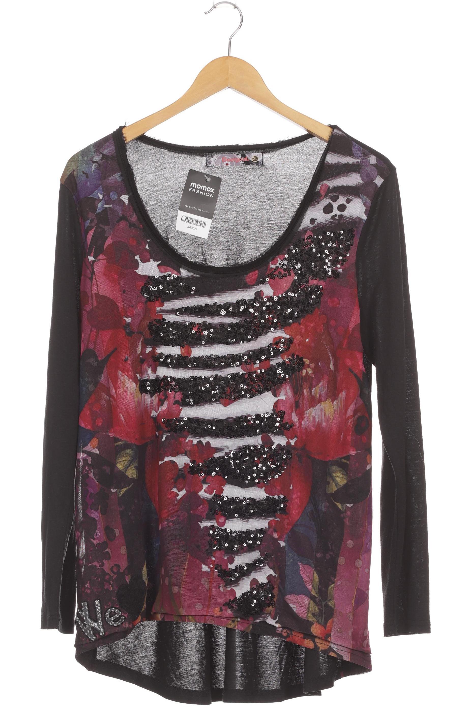 

Desigual Damen Langarmshirt, schwarz, Gr. 44