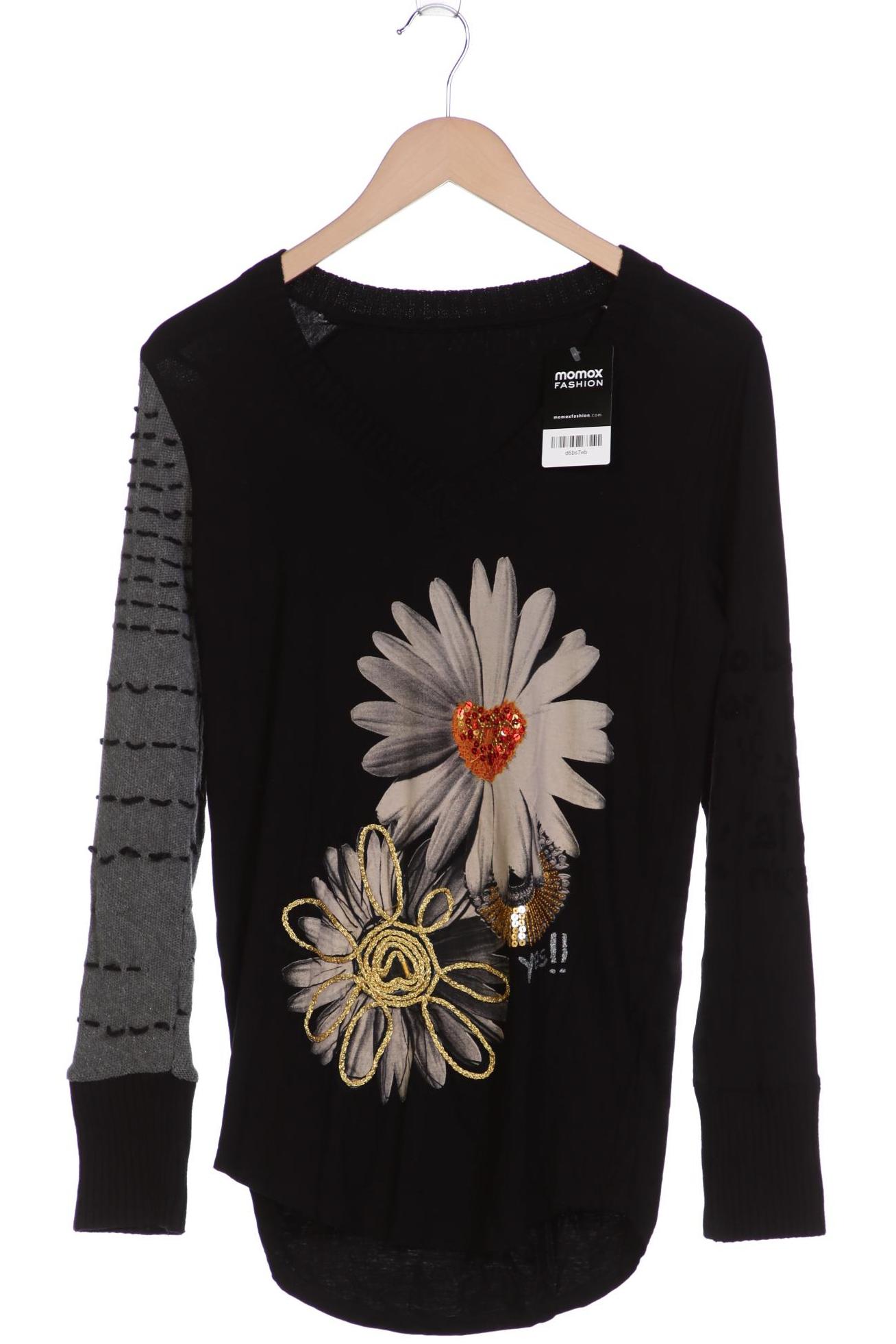 

Desigual Damen Langarmshirt, schwarz