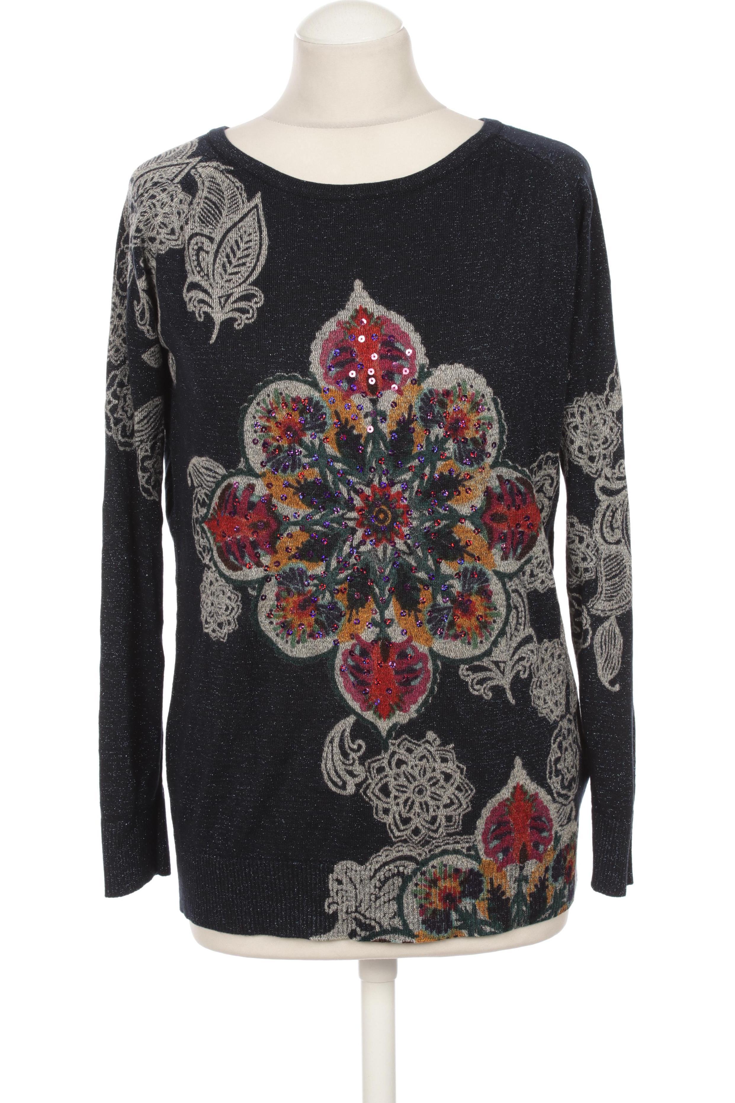 

Desigual Damen Langarmshirt, blau, Gr.