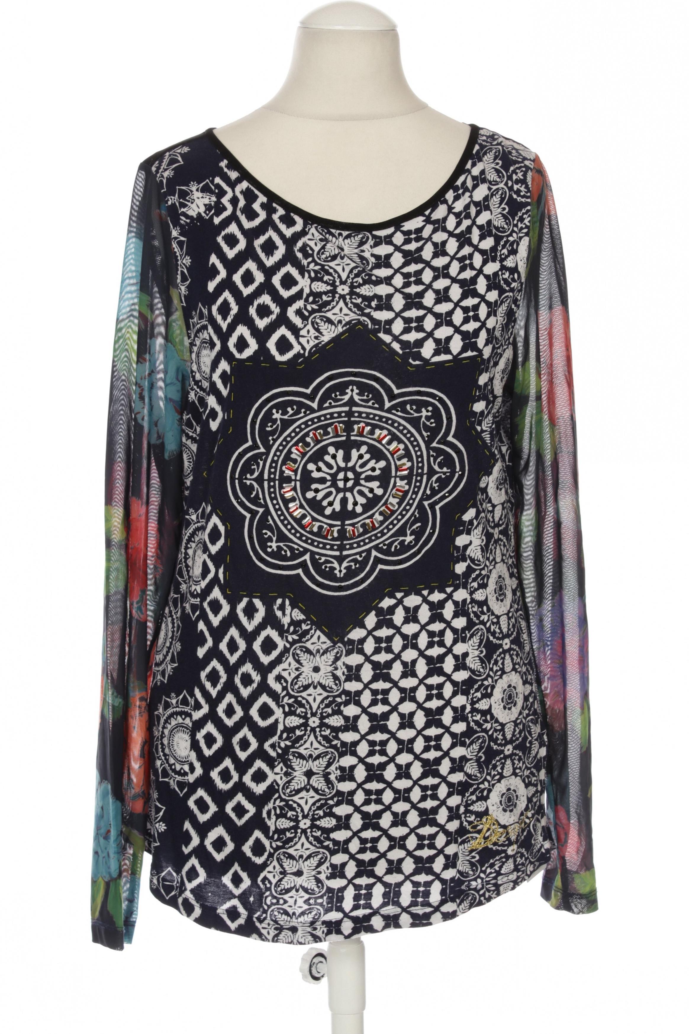 

Desigual Damen Langarmshirt, schwarz, Gr.