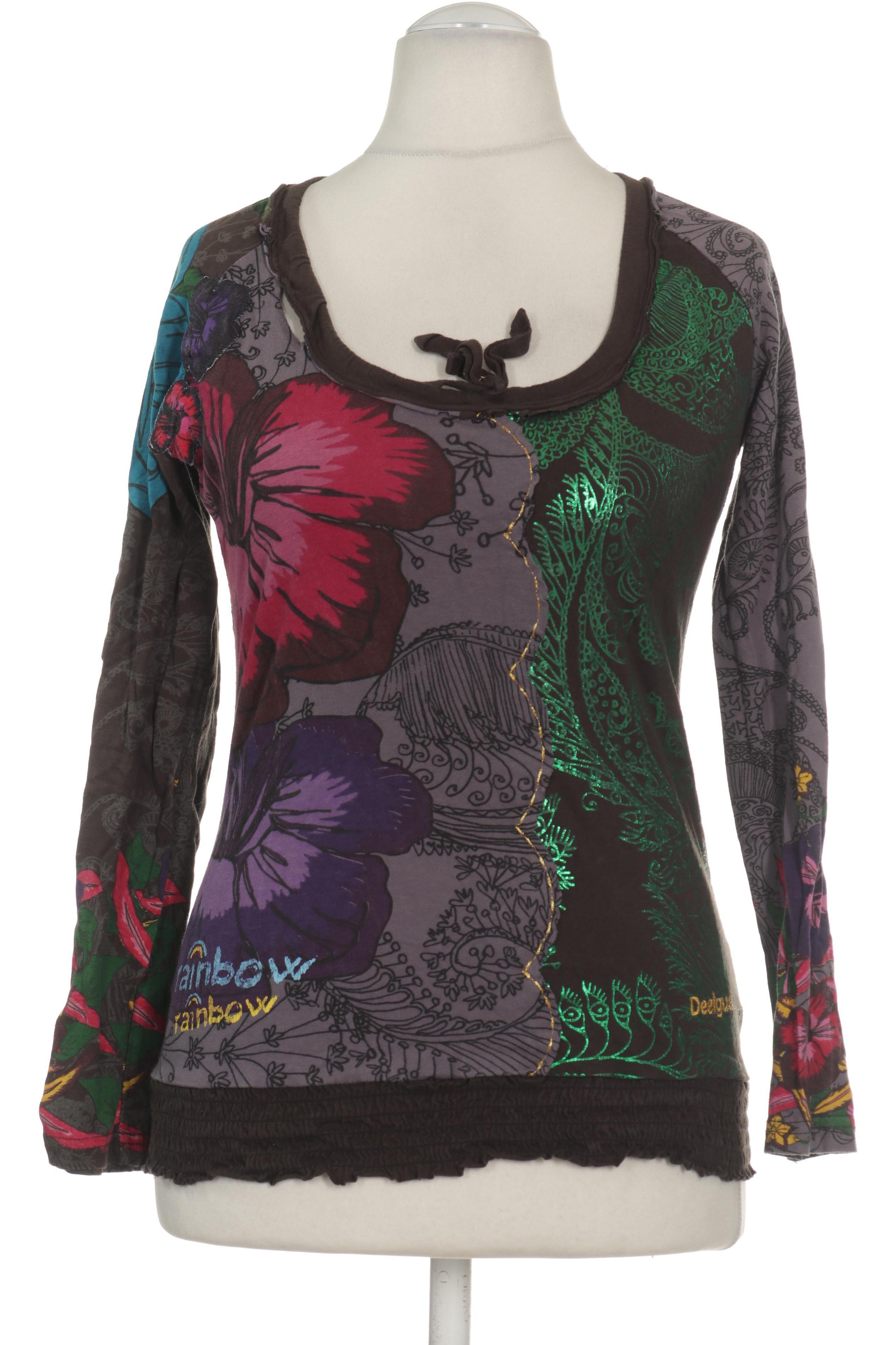 

Desigual Damen Langarmshirt, braun, Gr.