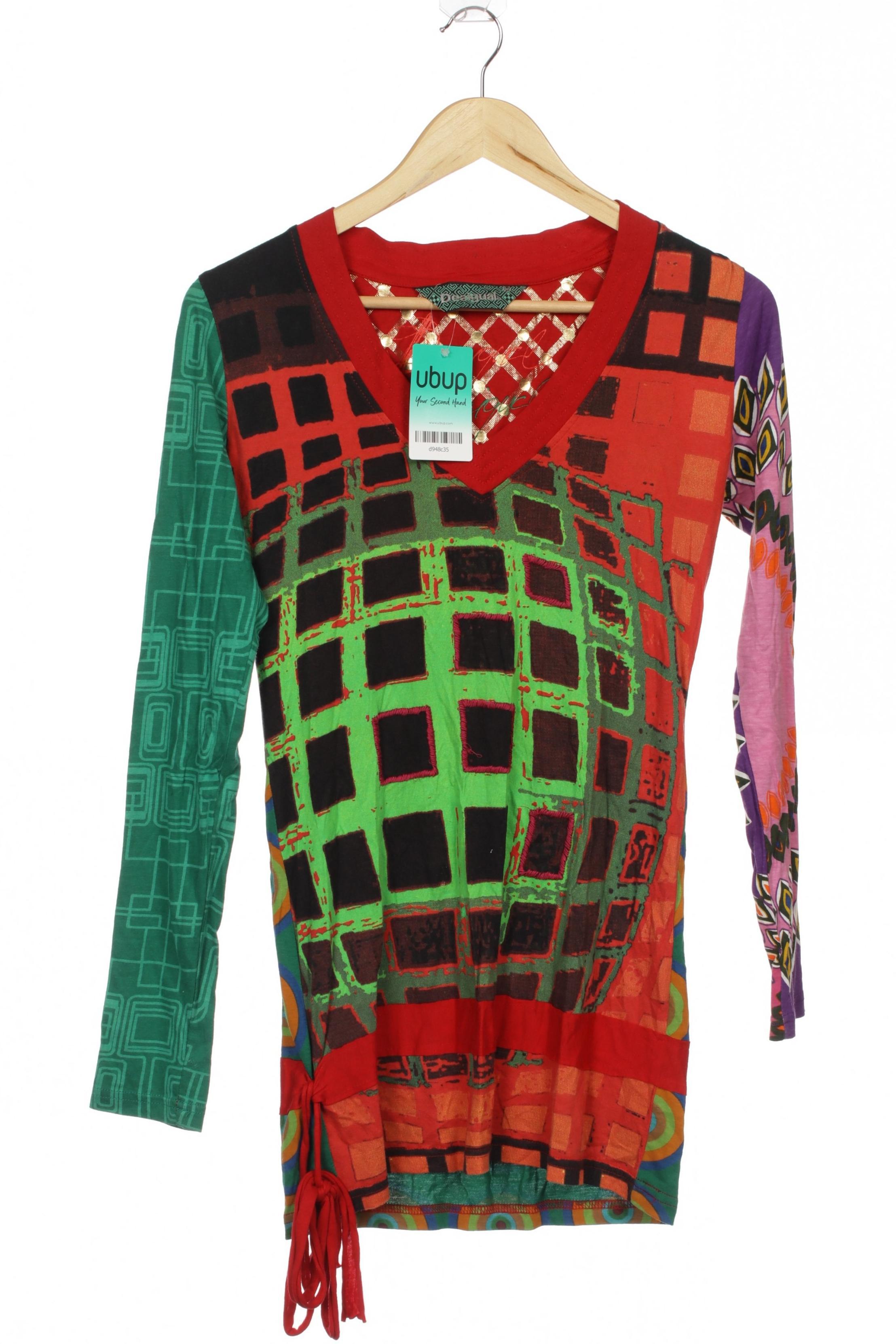 

Desigual Damen Langarmshirt, mehrfarbig, Gr.