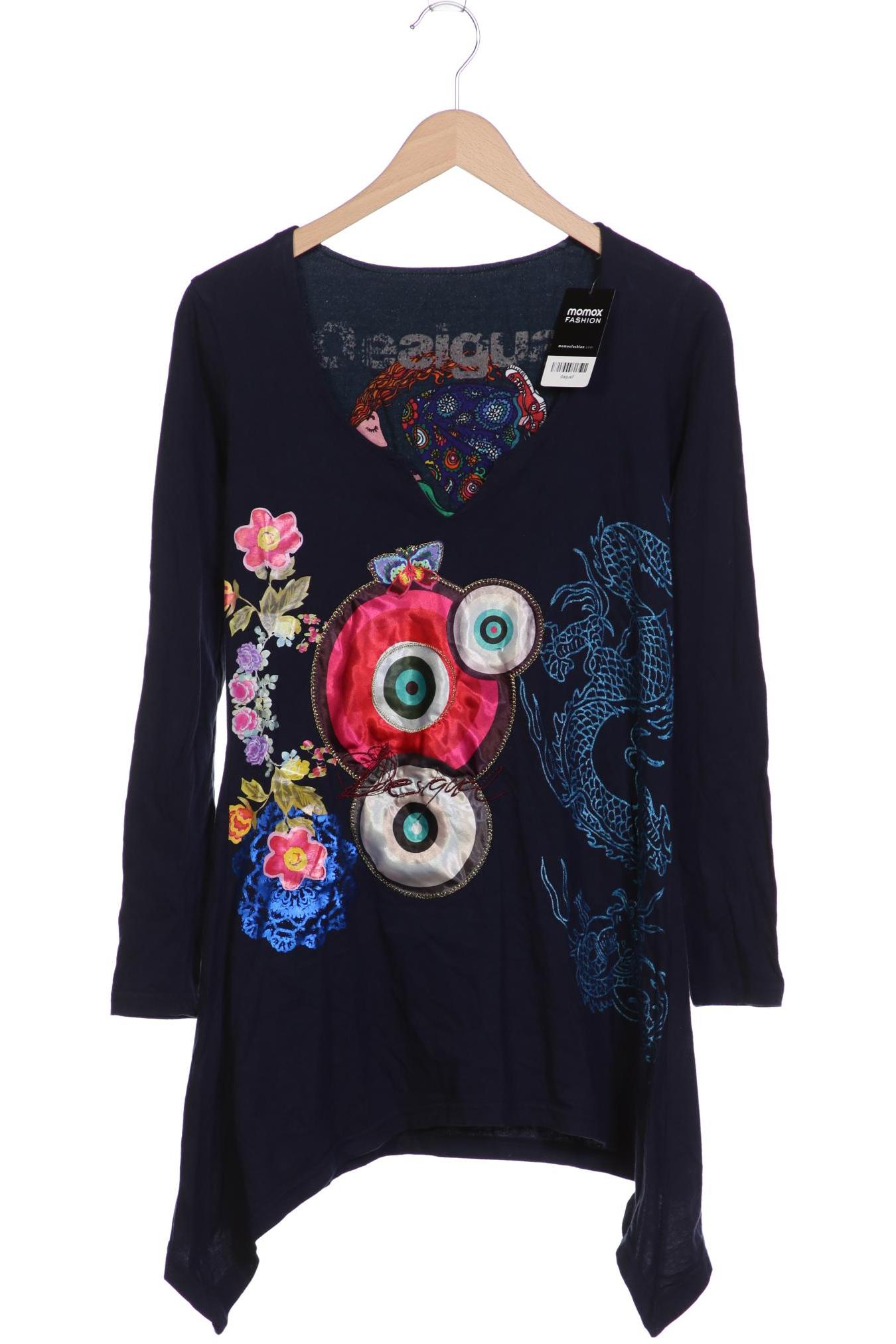 

Desigual Damen Langarmshirt, marineblau