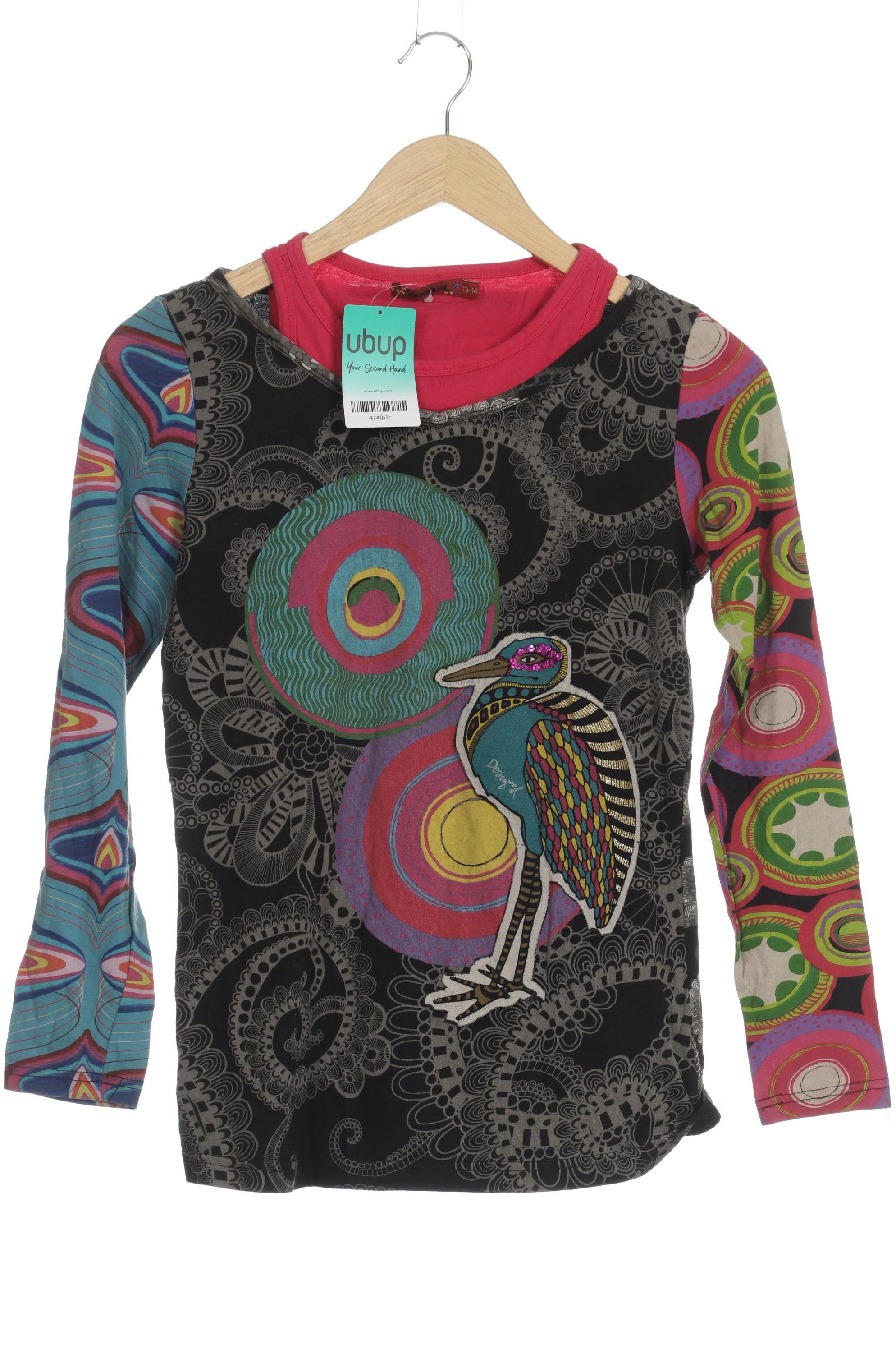 

Desigual Damen Langarmshirt, mehrfarbig, Gr. 36